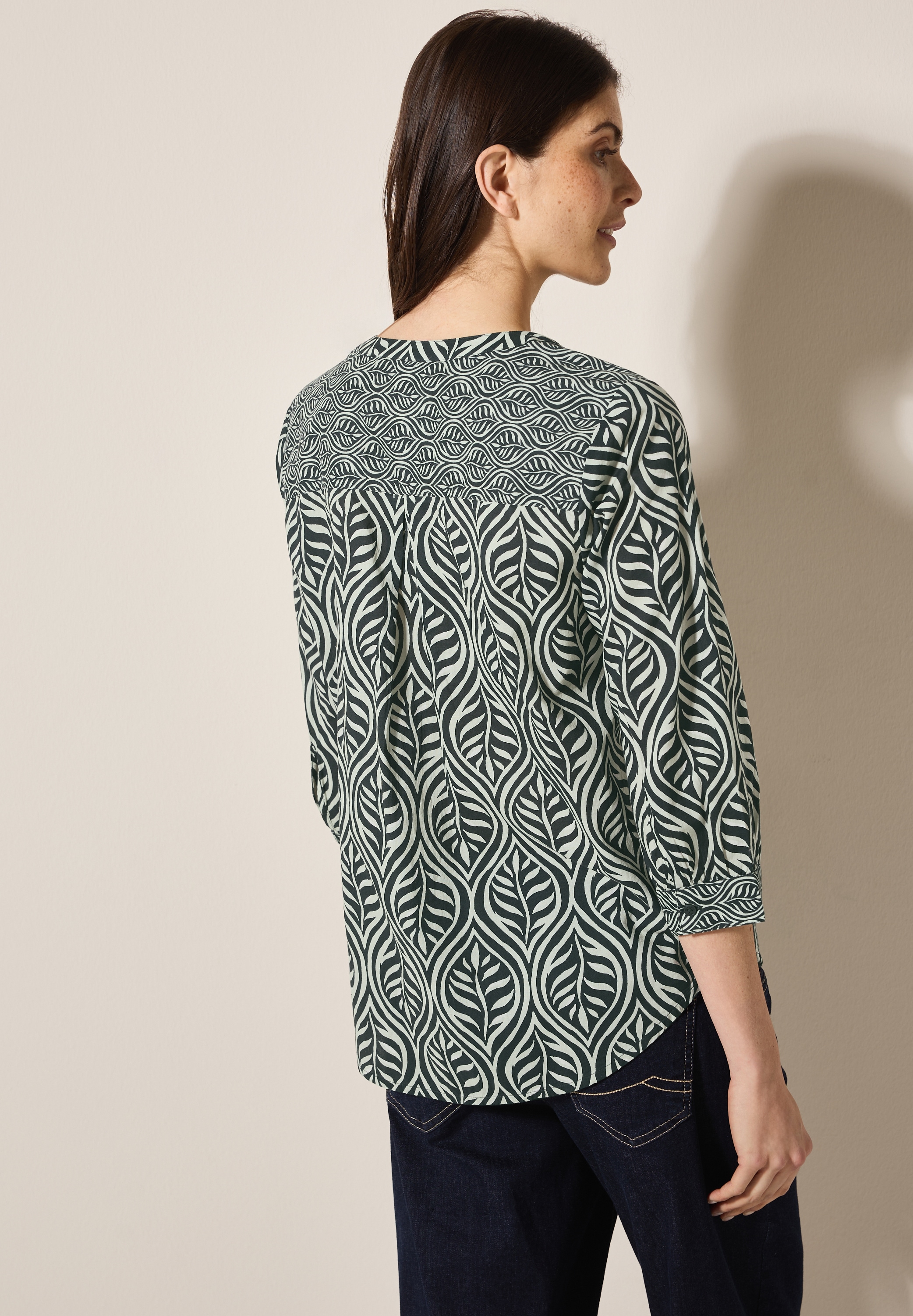 Cecil Shirtbluse, aus reiner Baumwolle