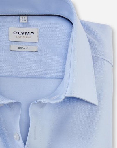 Olymp Level Five Shirt Body Fit Blue 42 8