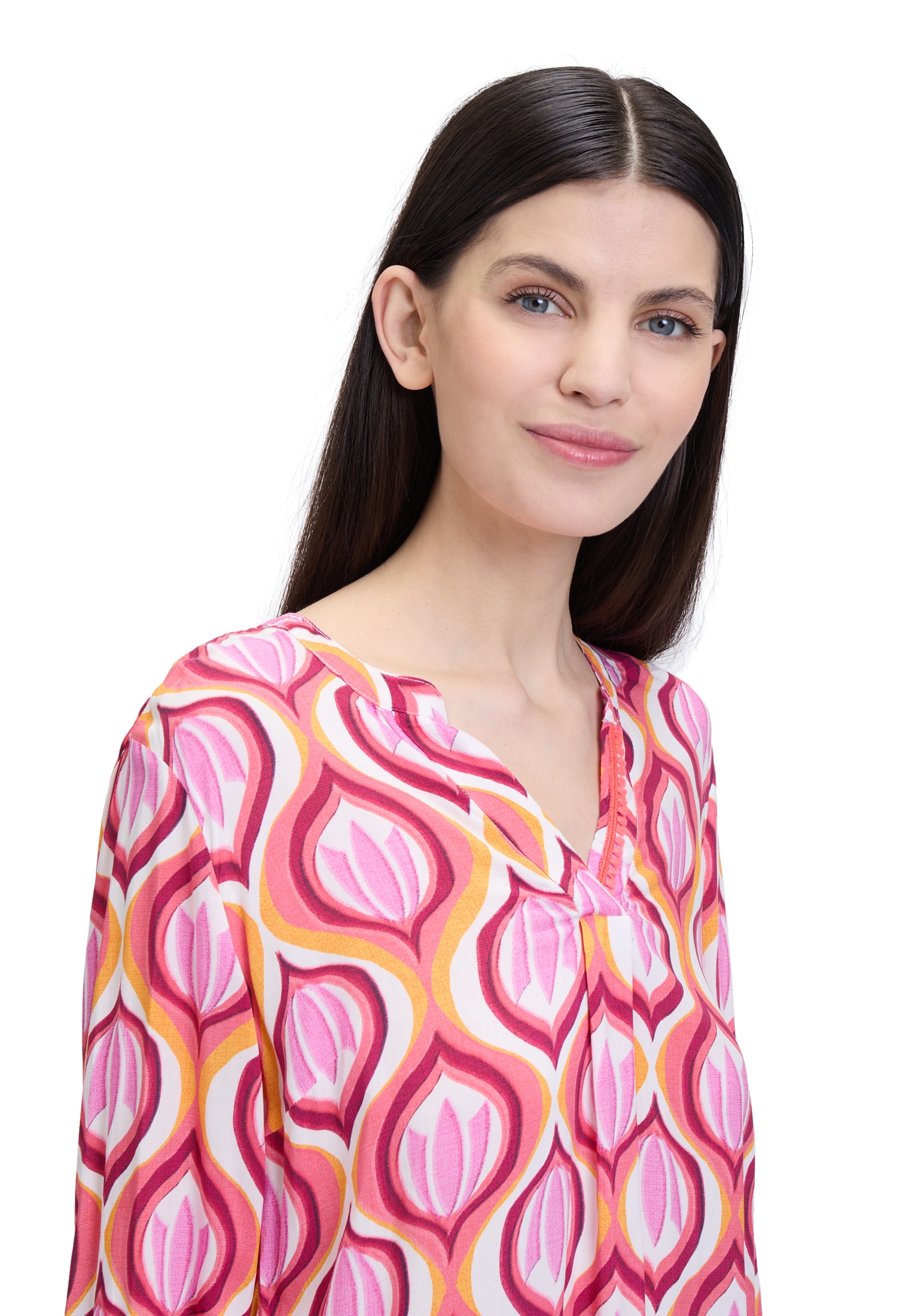 Cartoon Shirtbluse »Cartoon Damen Blusenshirt mit Muster«