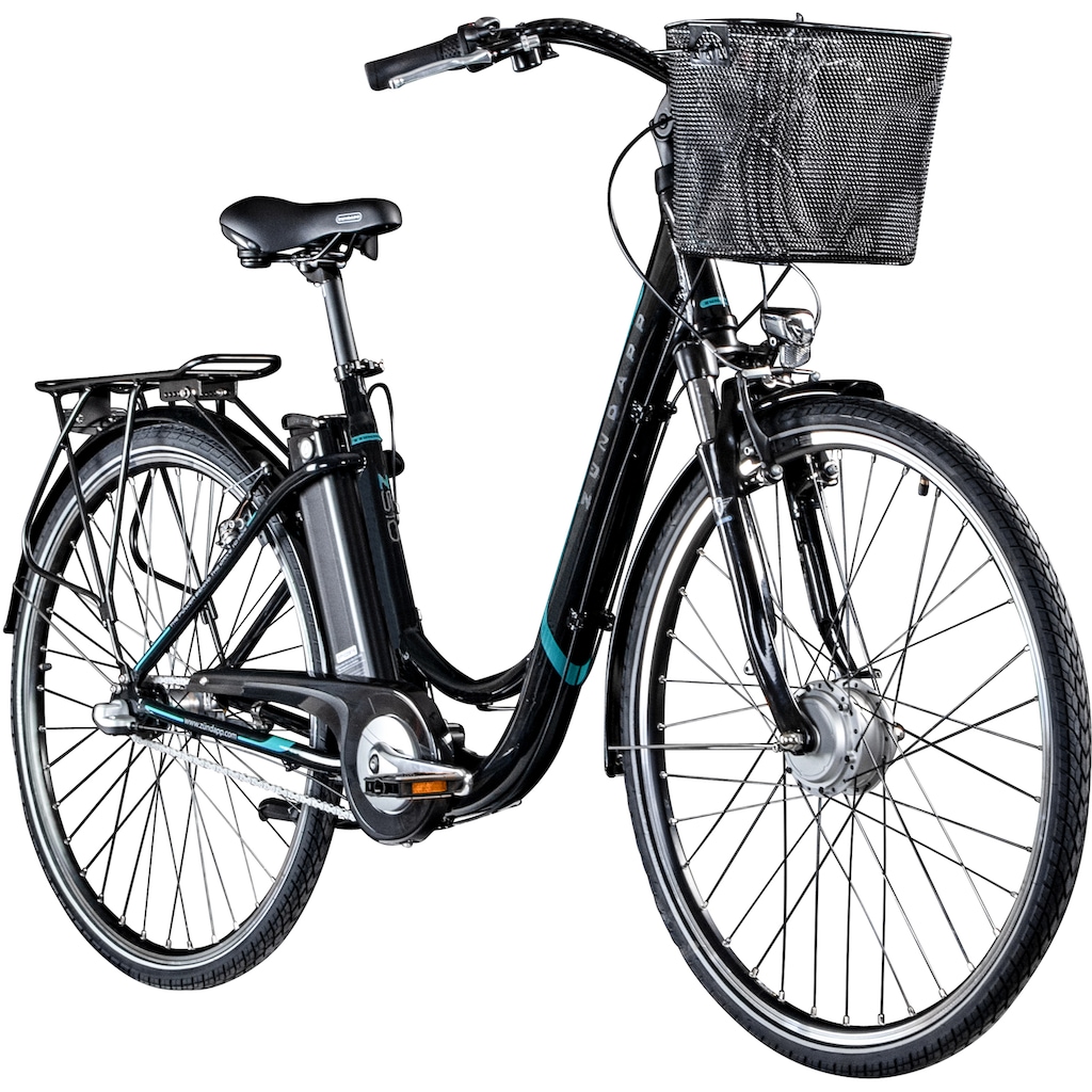 Zündapp E-Bike »Z510«, 3 Gang, Shimano, Nexus SC-3C41, Frontmotor 250 W