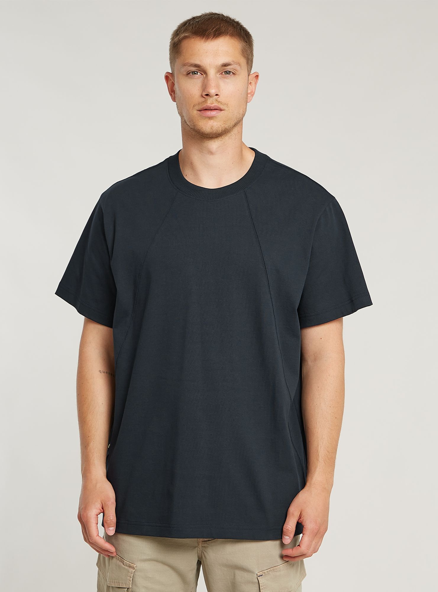 G-STAR T-Shirt "Seam Detail Loose T-Shirt"
