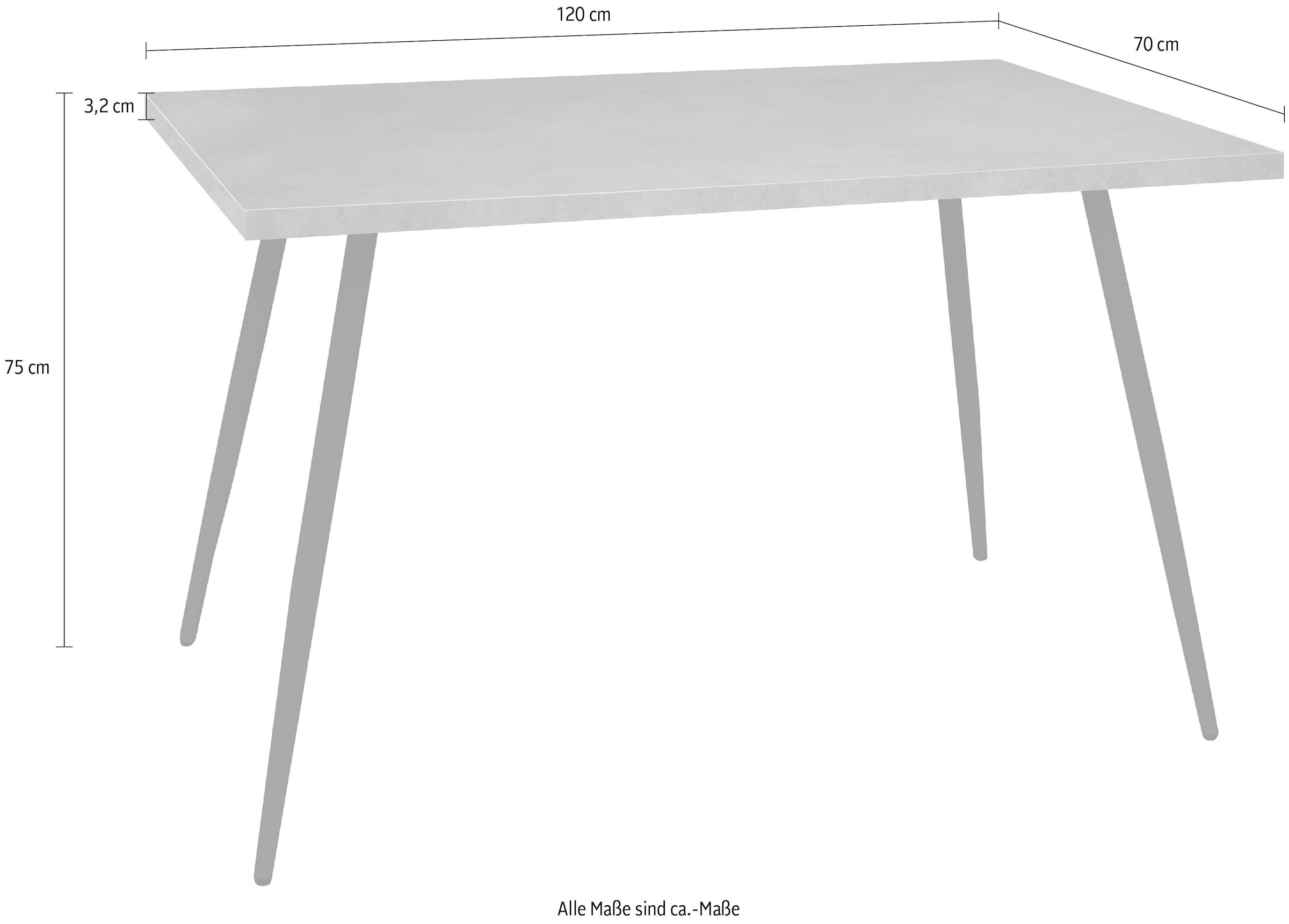 Mäusbacher Schreibtisch »Big System Office«, Breite 120 cm