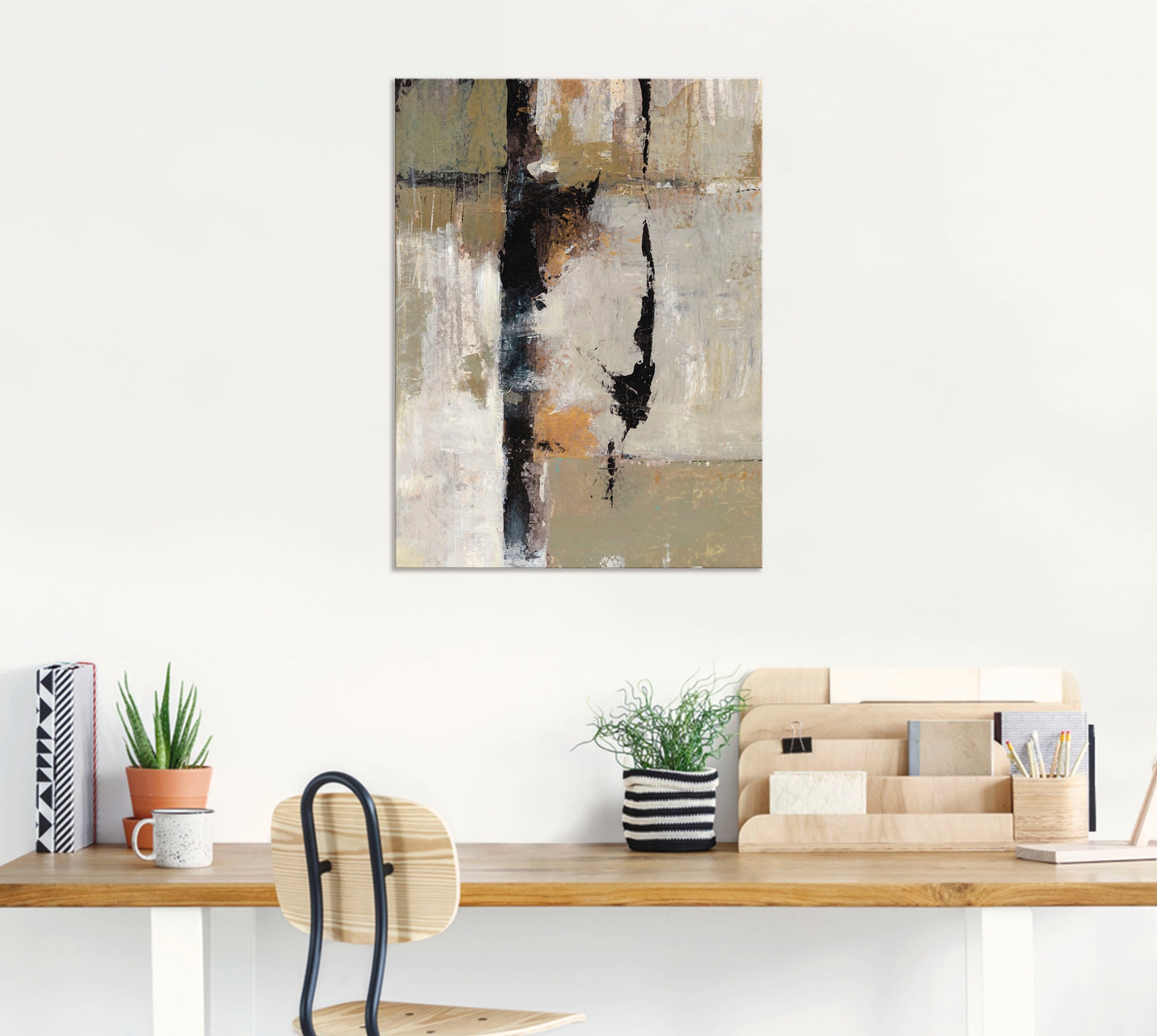 Artland Wandbild »Gebärde II«, Muster, (1 St.), als Alubild, Outdoorbild, Leinwandbild in verschied. Größen