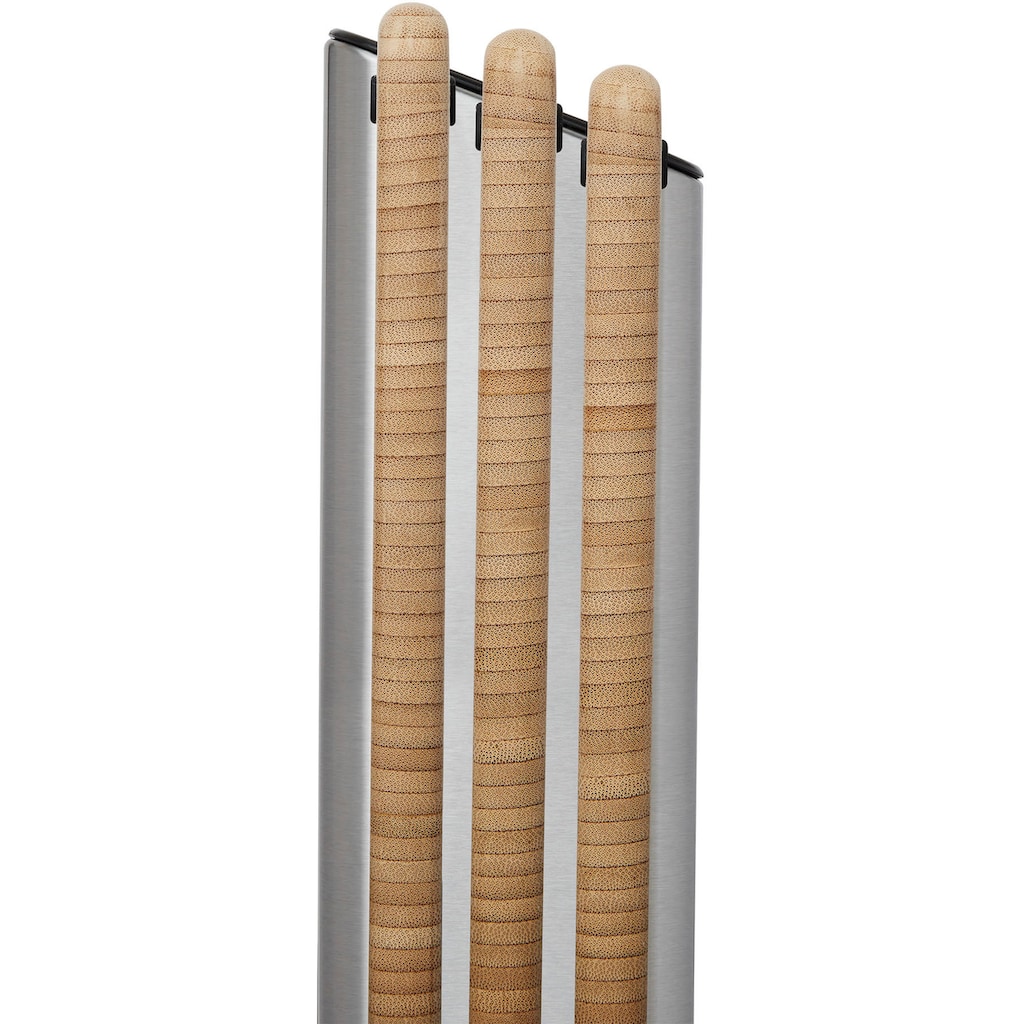 Joseph Joseph Schneidebrett »Folio Steel Bamboo«, (Set, 4 St.)