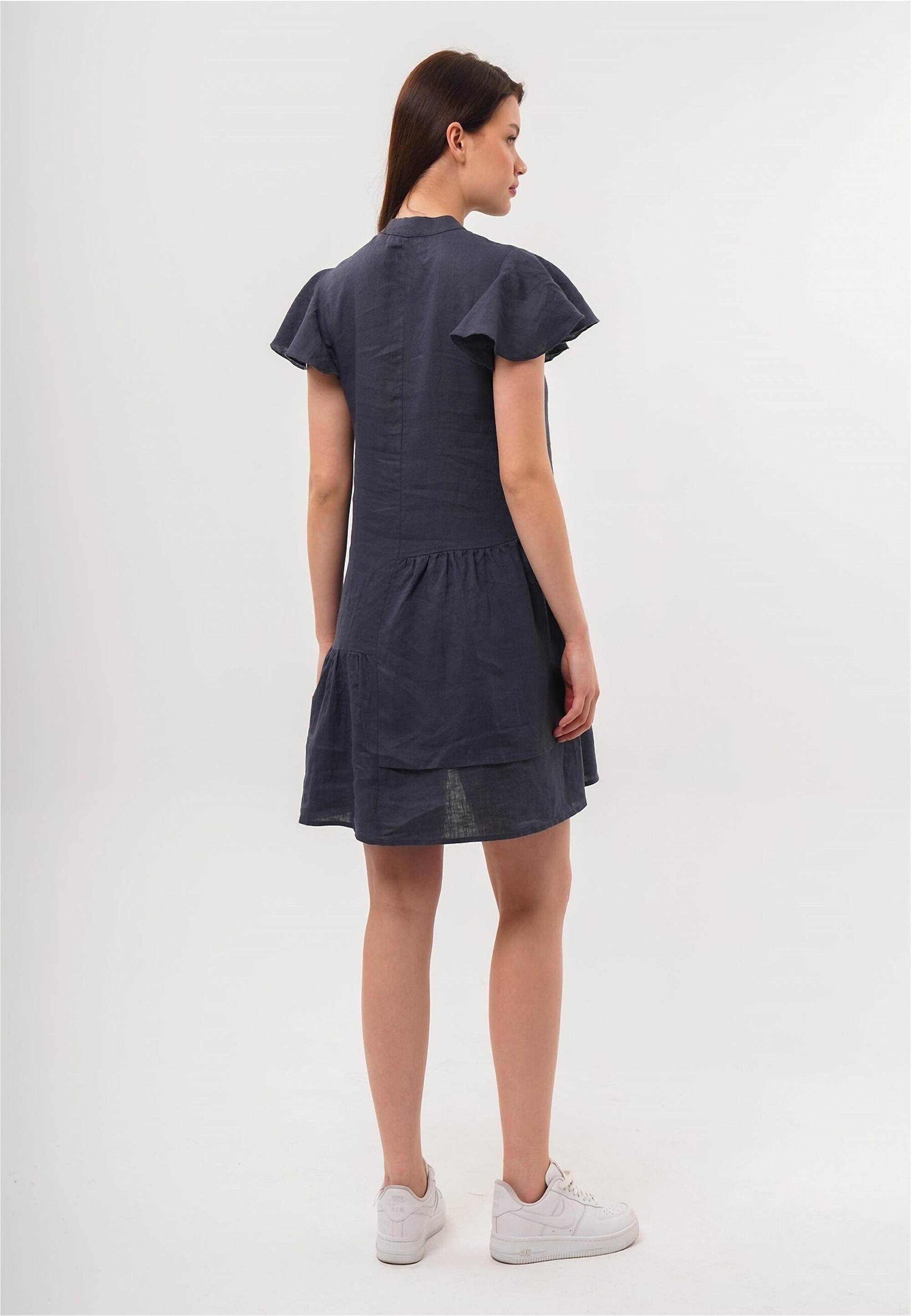 freshlions Jerseykleid »Jolin«, mit zarten Volantärmeln