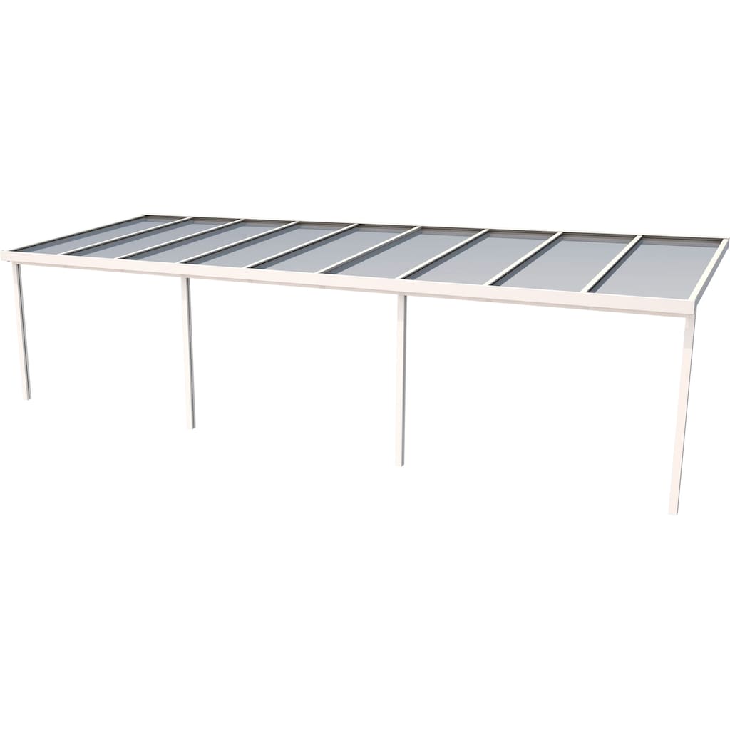 GUTTA Terrassendach »Premium«, BxT: 914x306 cm, Dach Polycarbonat klar