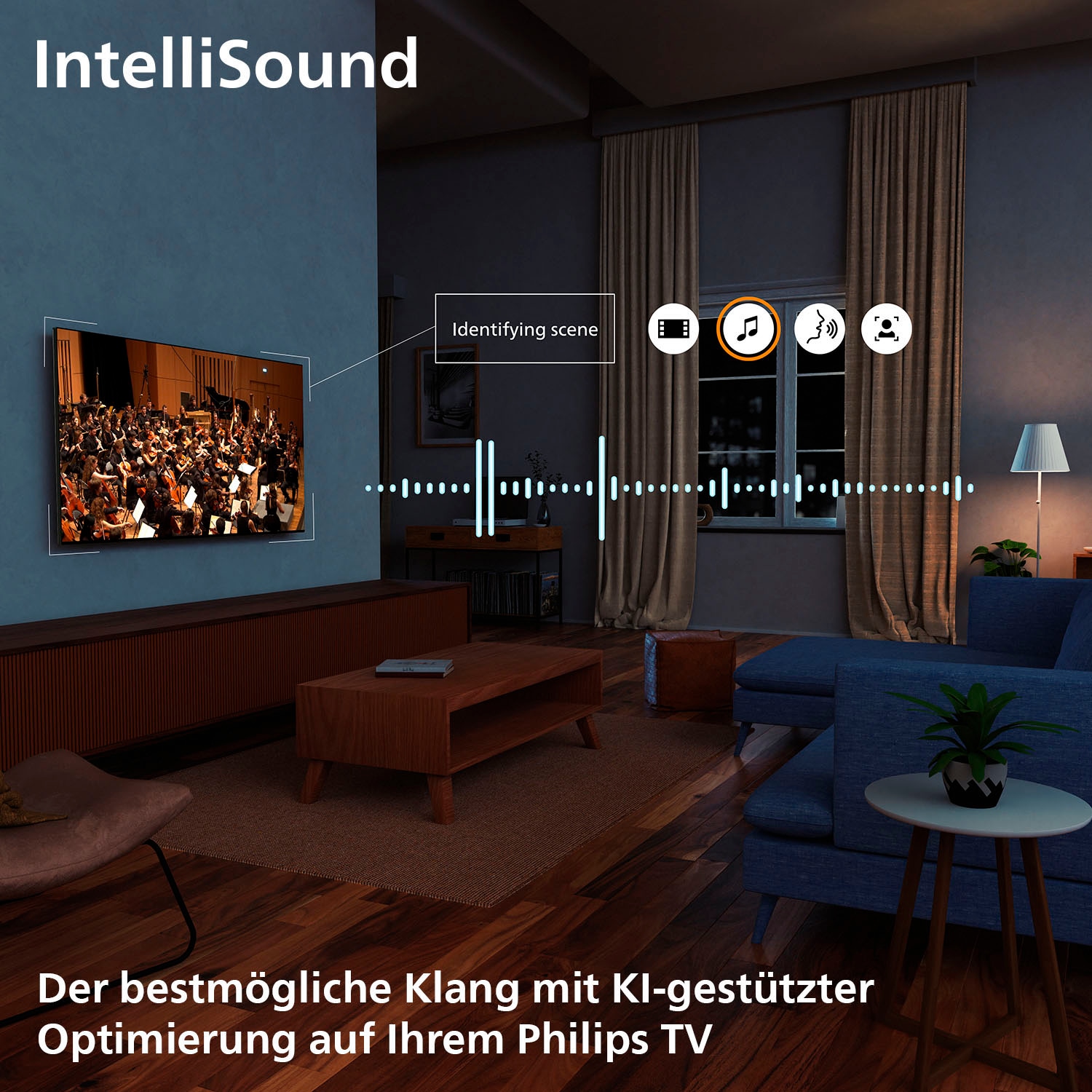 Philips LED-Fernseher »55PUS7000/12«, 4K Ultra HD, Smart-TV
