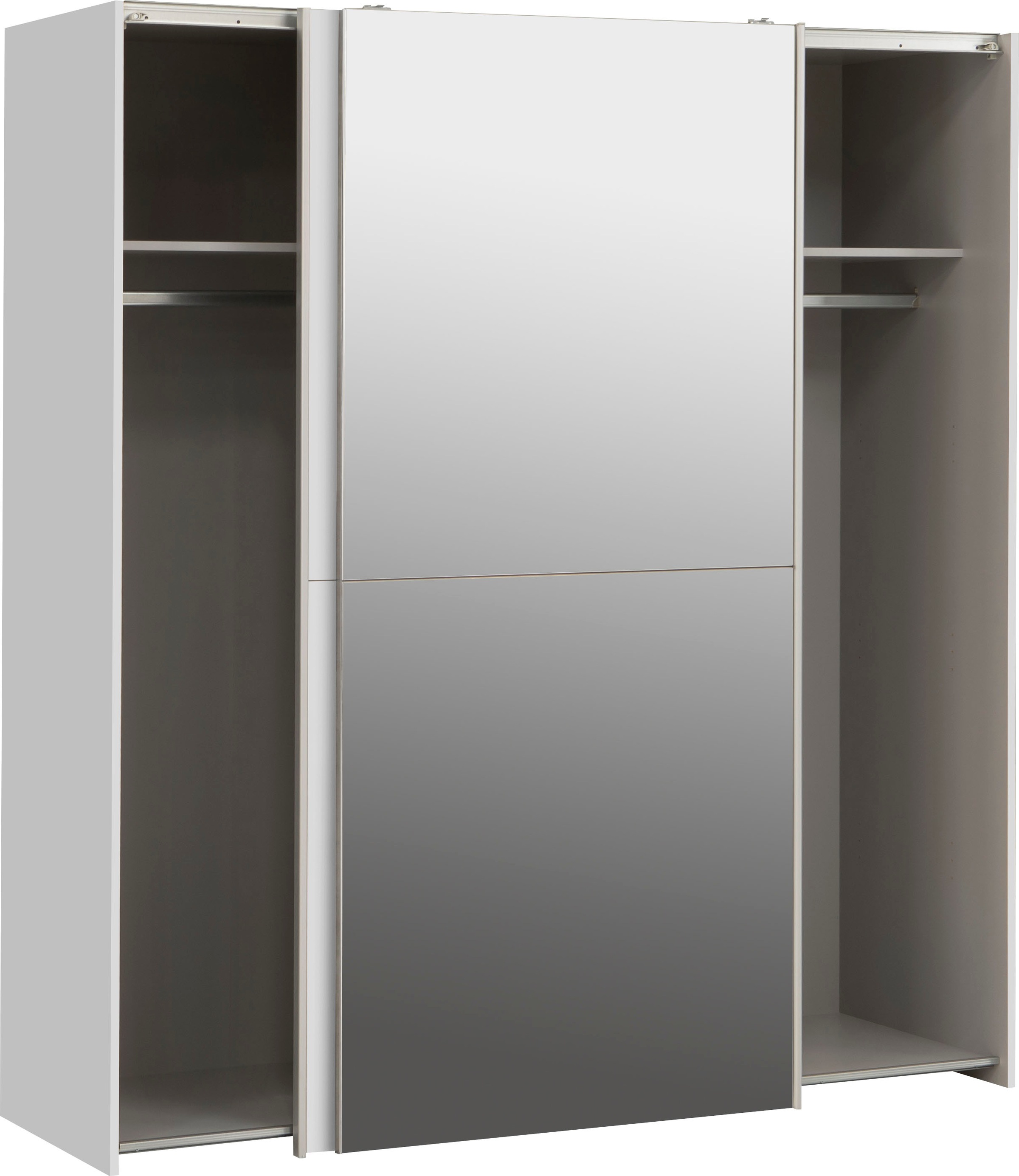 Thumbnail - FORTE Schwebetürenschrank ""White Kiss", OTTOs Choice, Made in Europe, ideal für kleine Räume" B/H/T ca. 170x190x61cm, m...