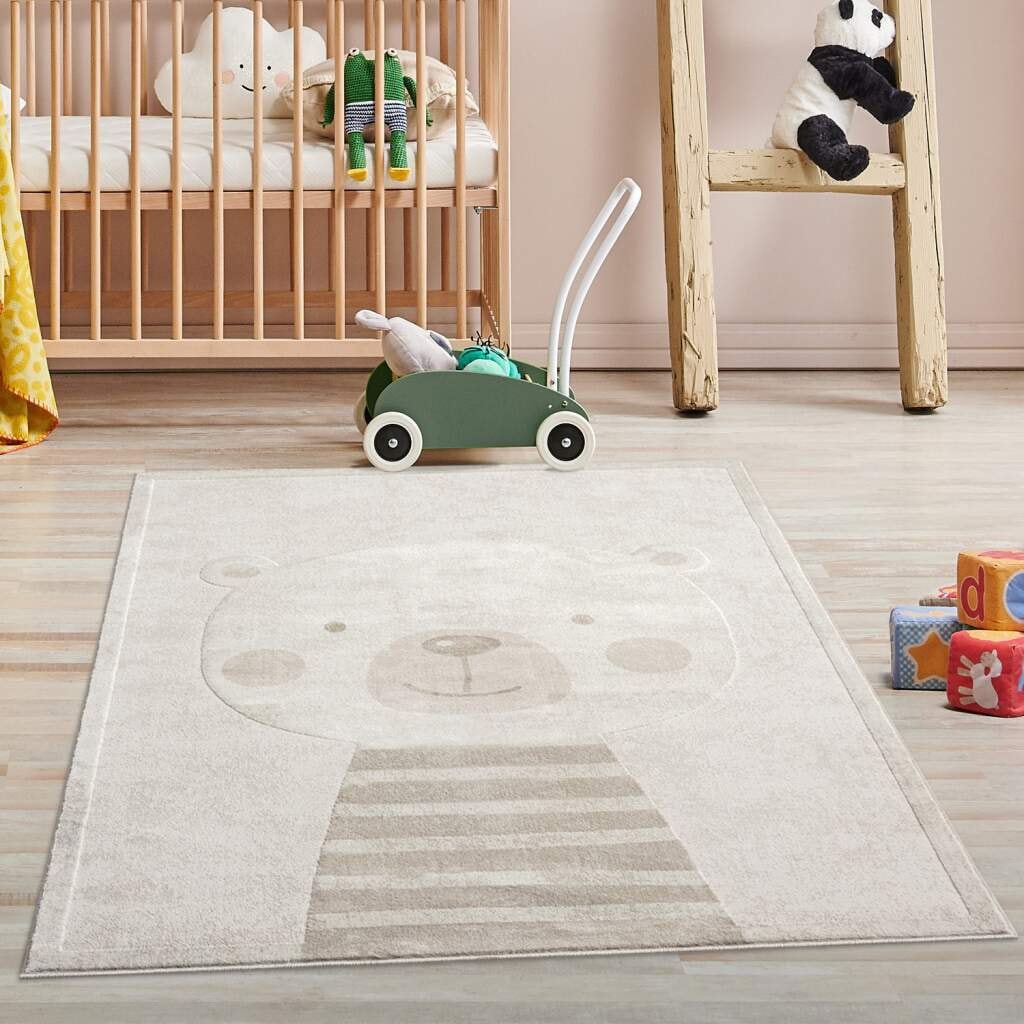 Carpet City Kinderteppich "MARA710" rechteckig 11 mm Höhe Kinderzimmer, Kur günstig online kaufen