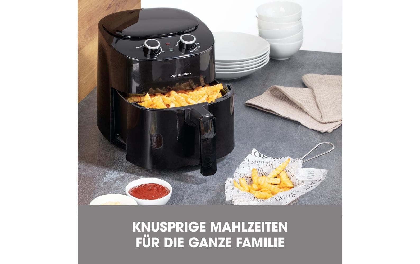 GOURMETmaxx Heißluftfritteuse »4,5 l«