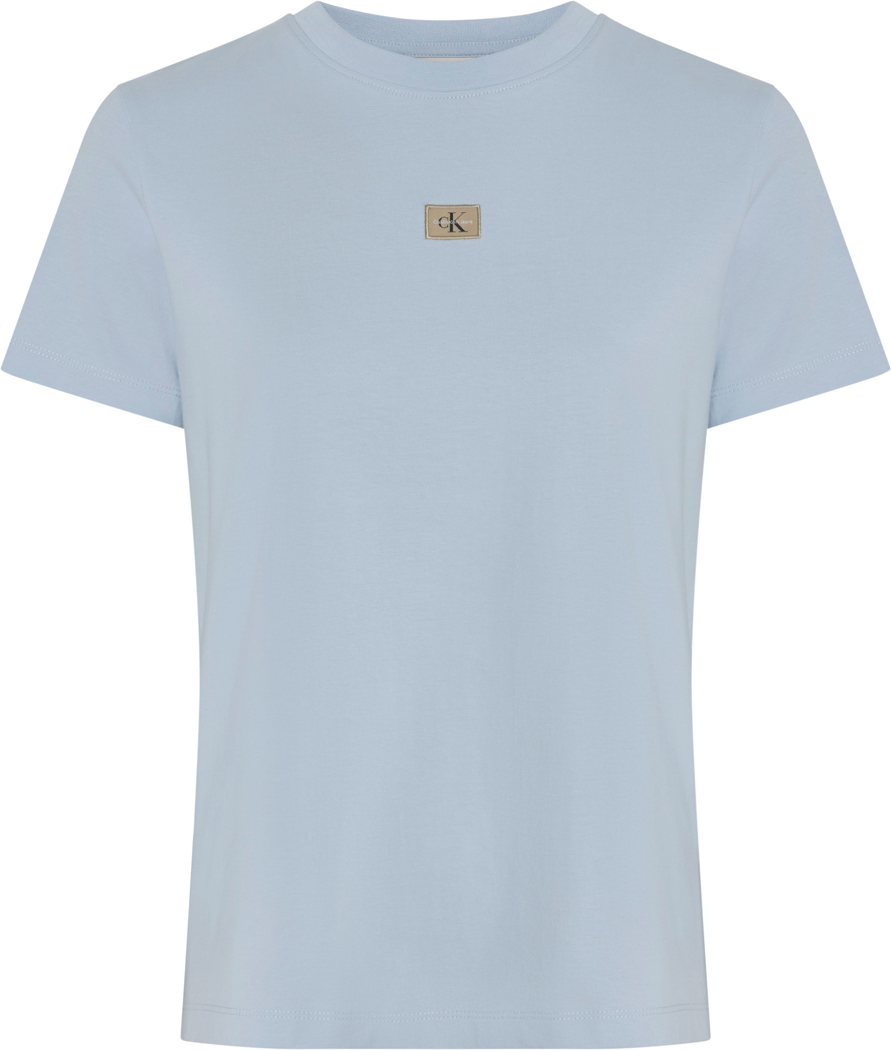 Calvin Klein Jeans T-Shirt »WOVEN LABEL REGULAR TEE«, mit Logo