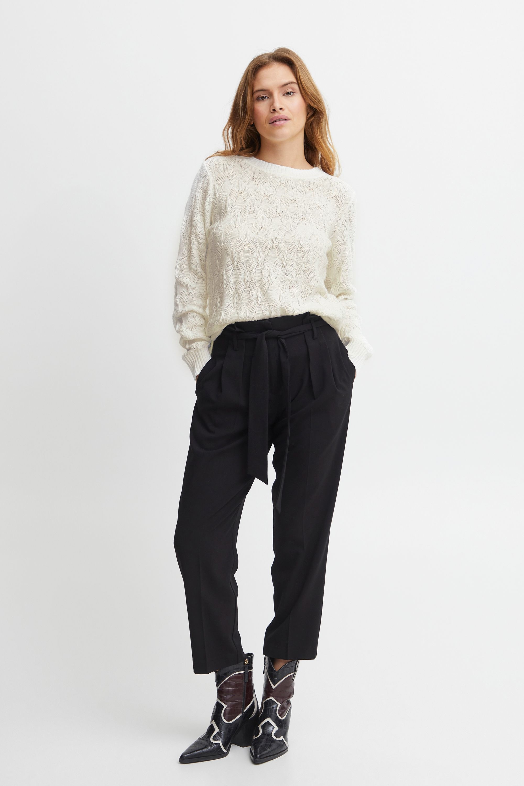 b.young Strickfleece-Pullover »Strickpullover BYMilja«
