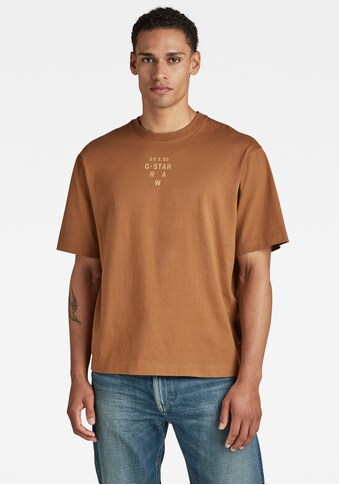 G-Star RAW Kurzarmshirt »T-Shirt Stencil center« kaufen