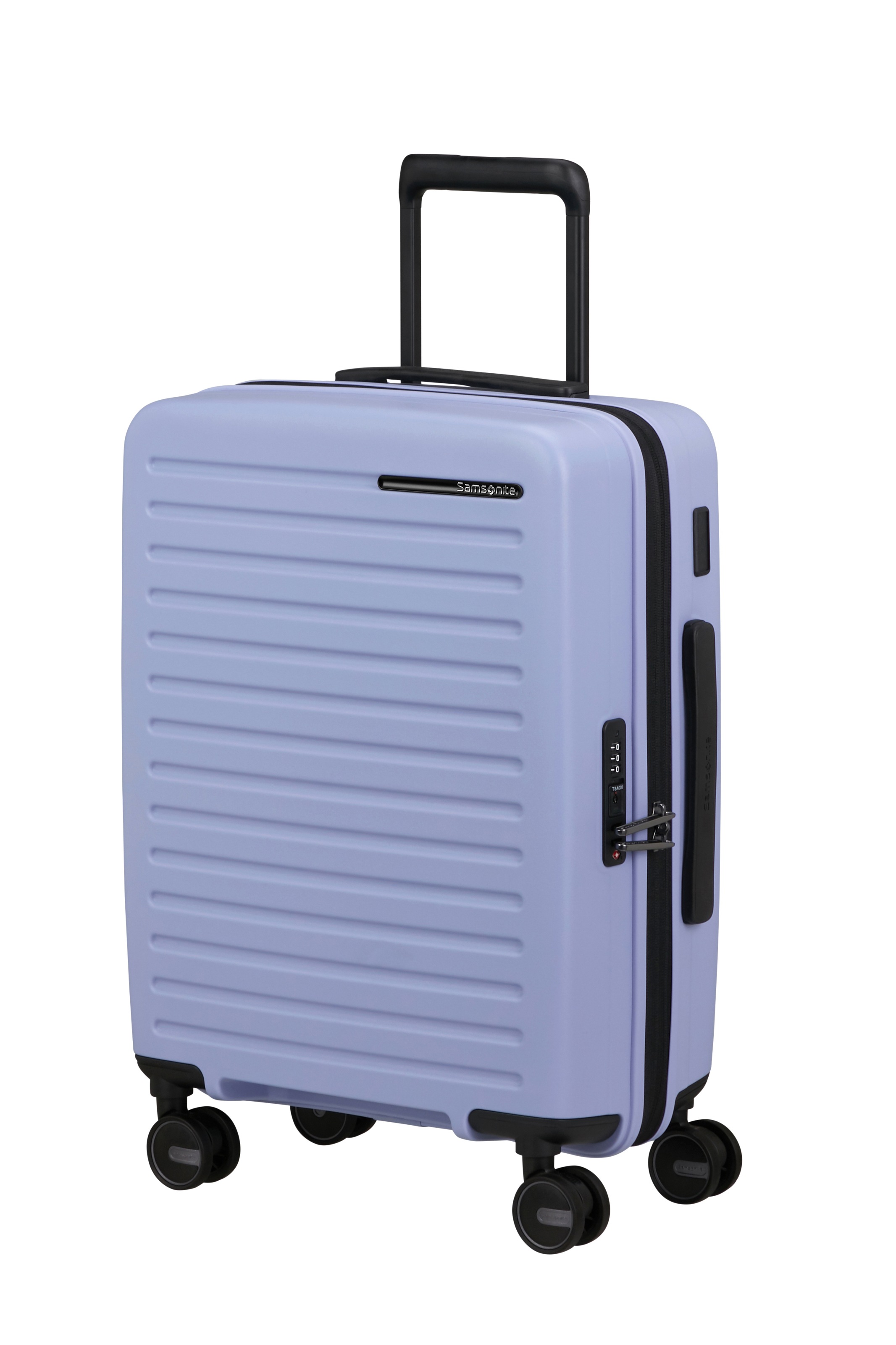 Samsonite Handgepäck-Trolley "Restackd" 39 L 4 Rollen Mit Fester Trennwand Und Verstellbaren Packgurten