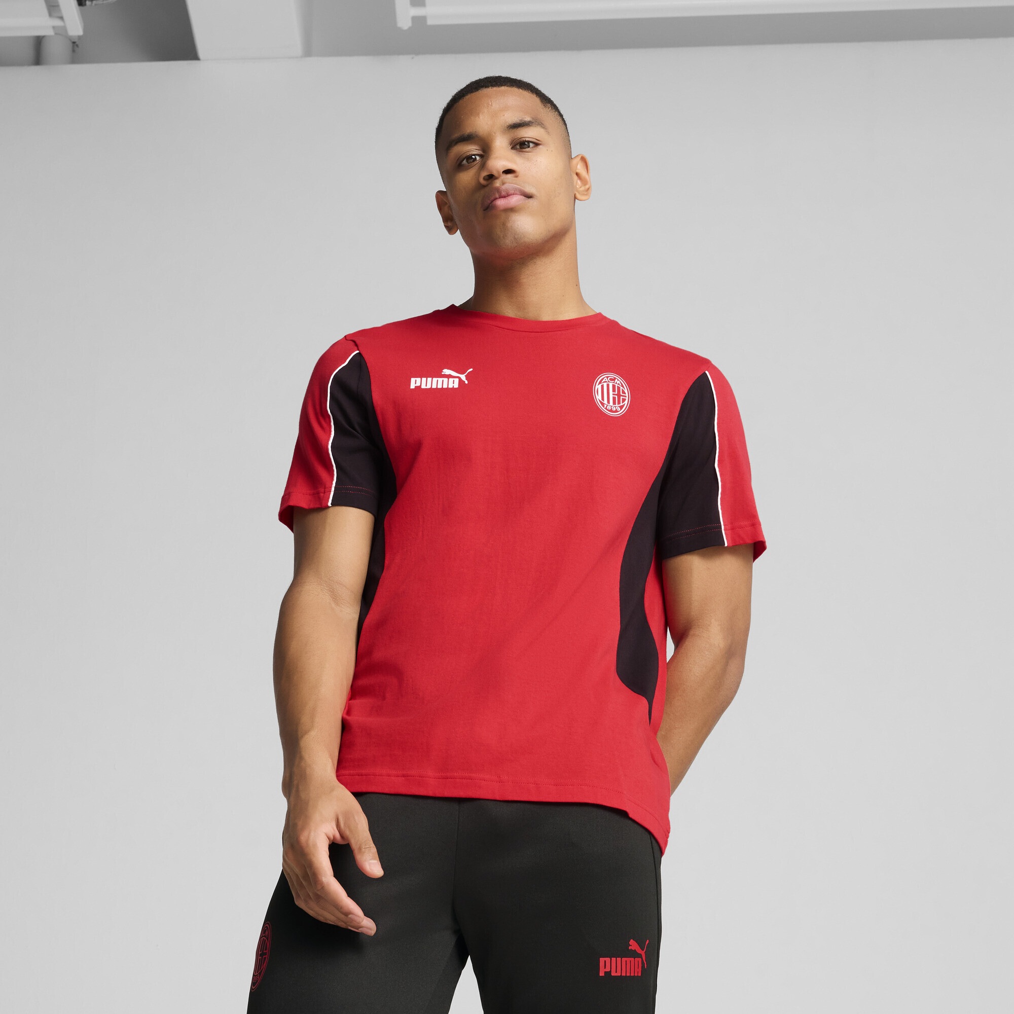 PUMA T-Shirt »AC Milan ftblARCHIVE T-Shirt Herren«