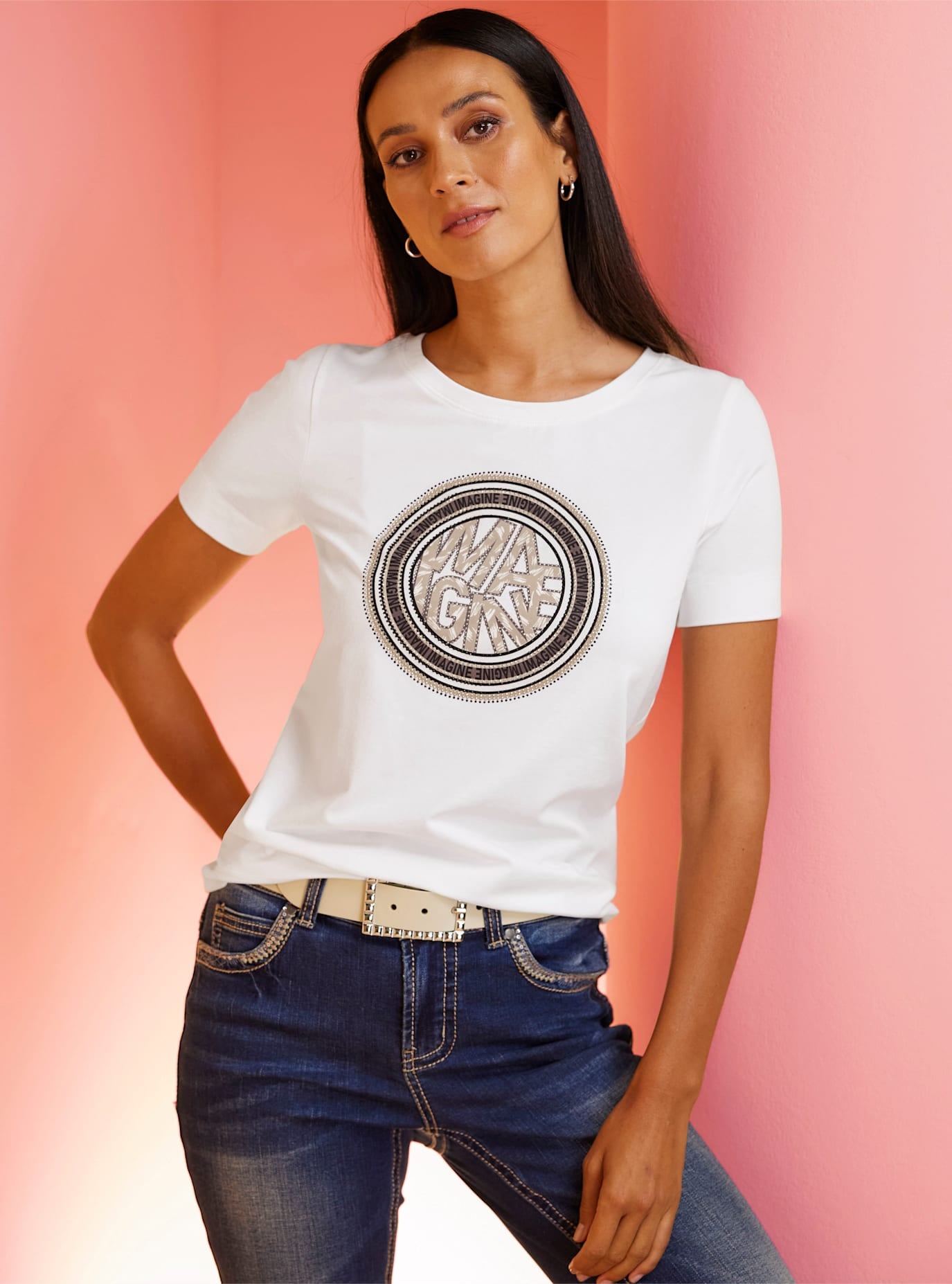heine Rundhalsshirt "Shirt" 1 Stk. tlg. günstig online kaufen
