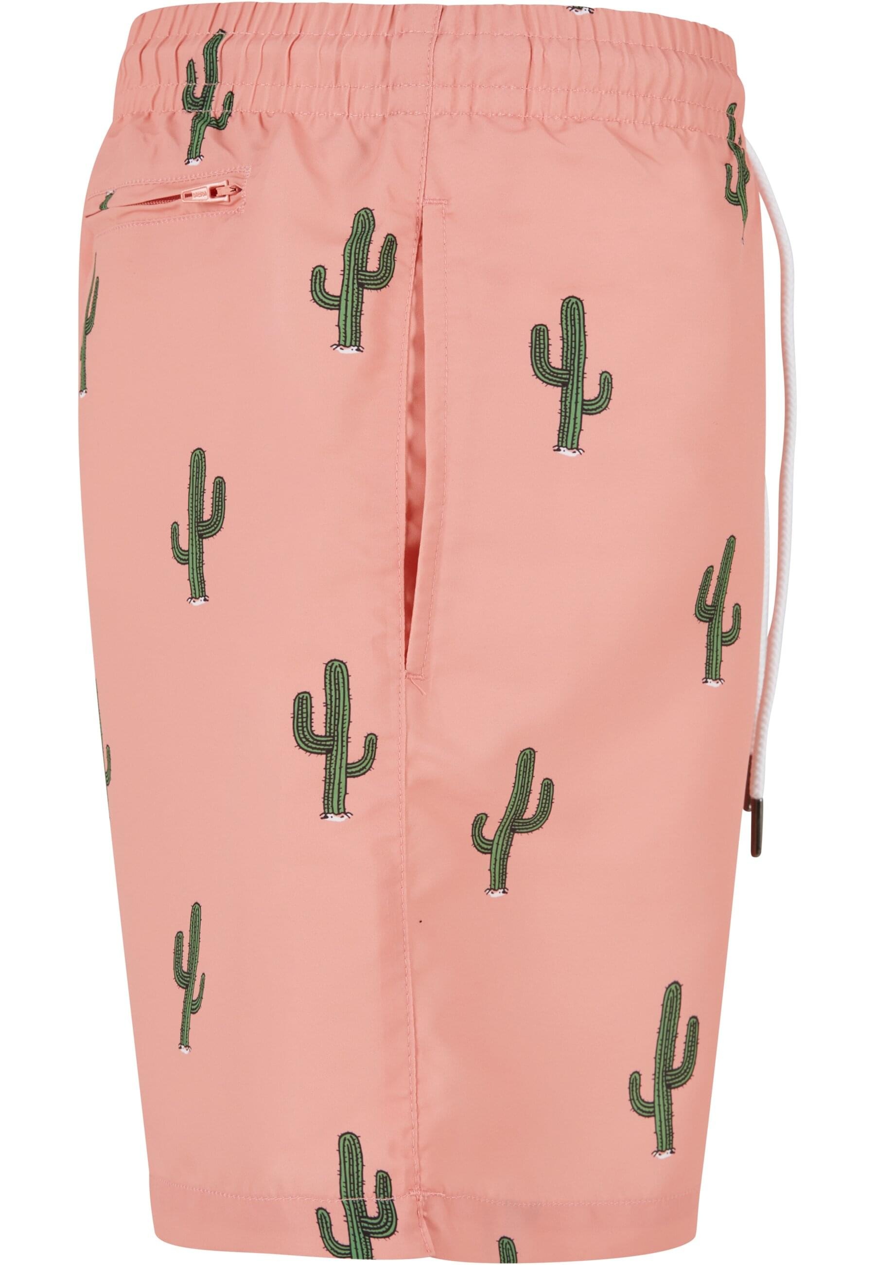 URBAN CLASSICS Badeshorts »Urban Classics Herren Pattern Swim Shorts«