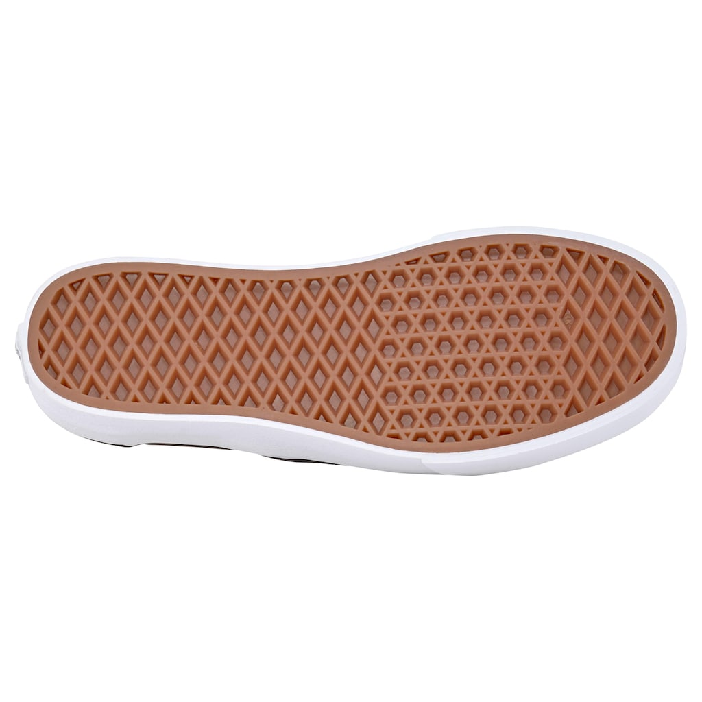 Vans Plateausneaker »Classic Slip-On Platform Checkerboard«, aus textilem Canvas-Material