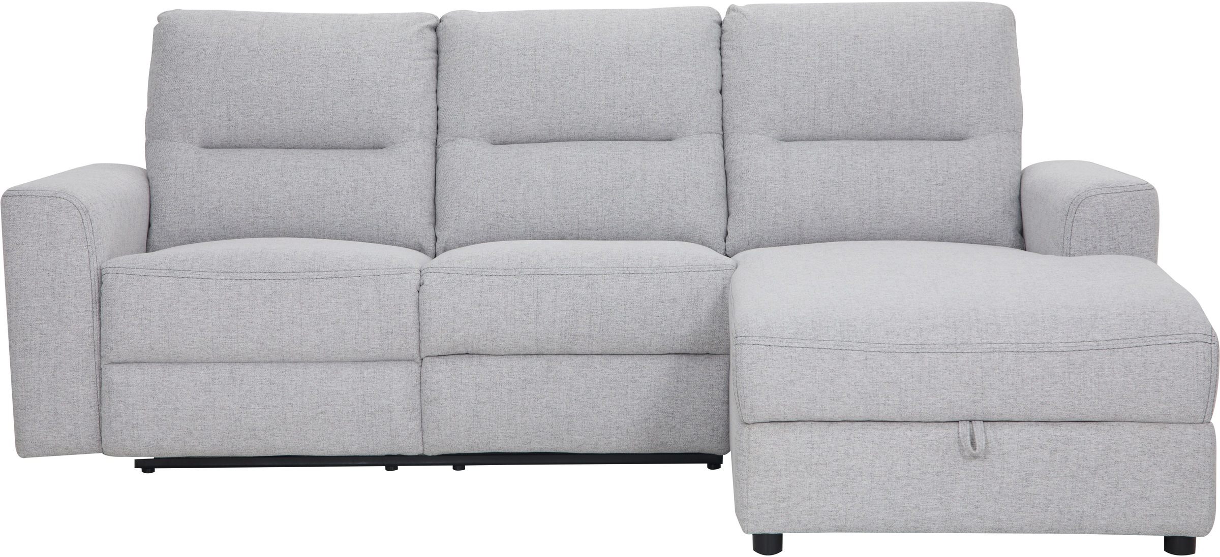 Home affaire Ecksofa "VENOIR, L-Form, 250 cm, manuelle u. elektrische Funkt günstig online kaufen