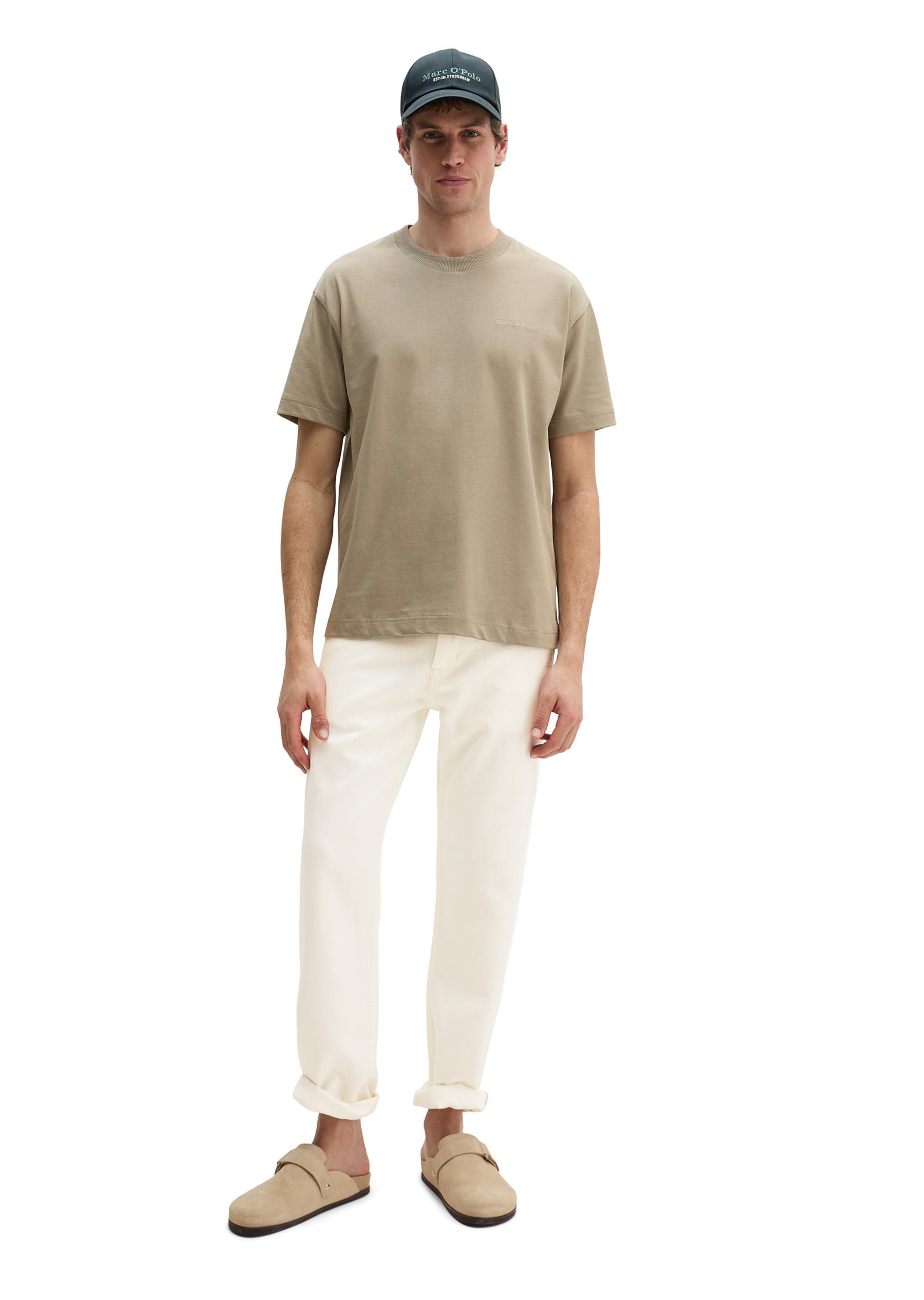 Marc O'Polo T-Shirt »aus schwerem Bio-Baumwoll-Jersey«
