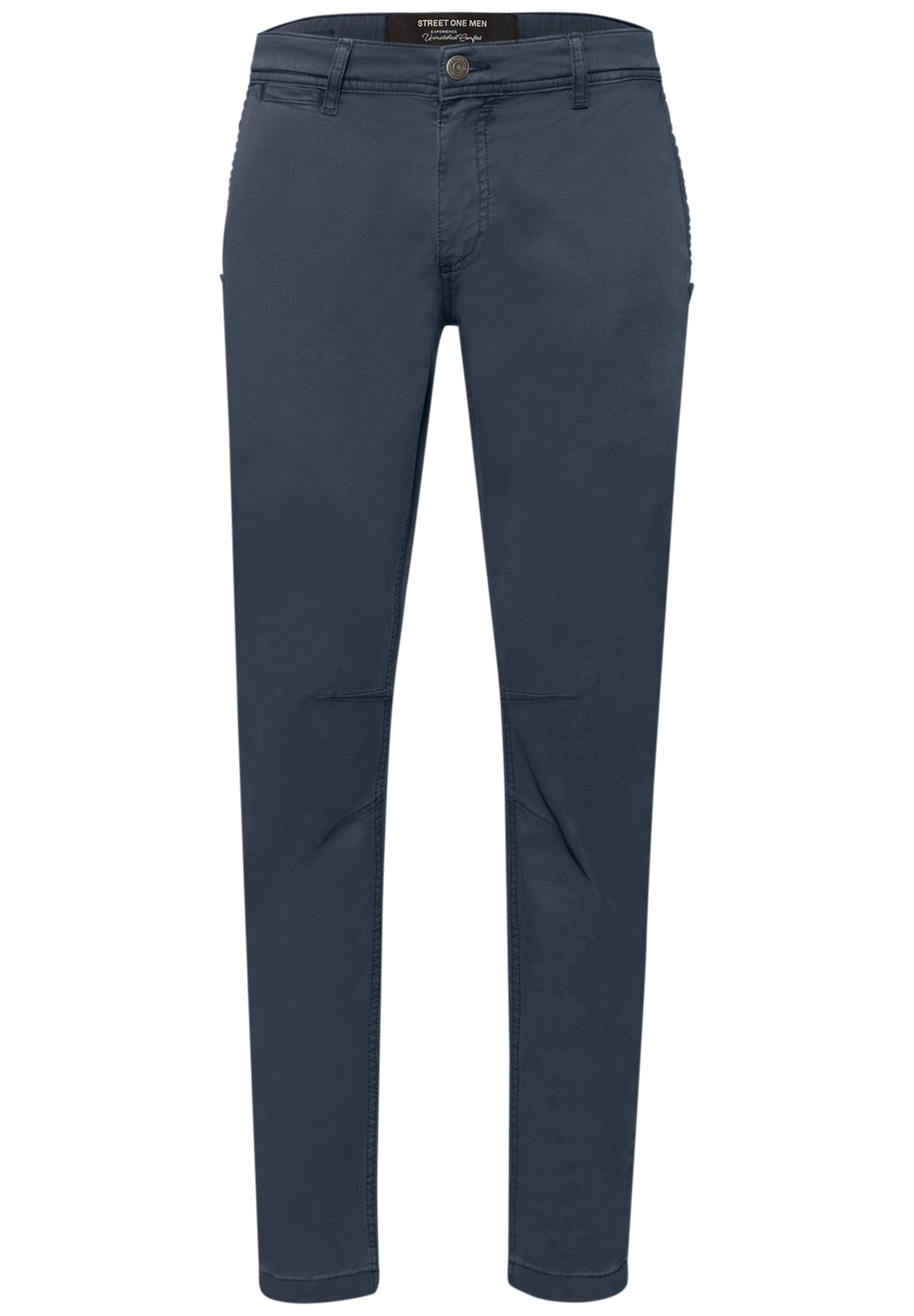 STREET ONE MEN Chinohose  aus Baumwolle mit Stretchanteil