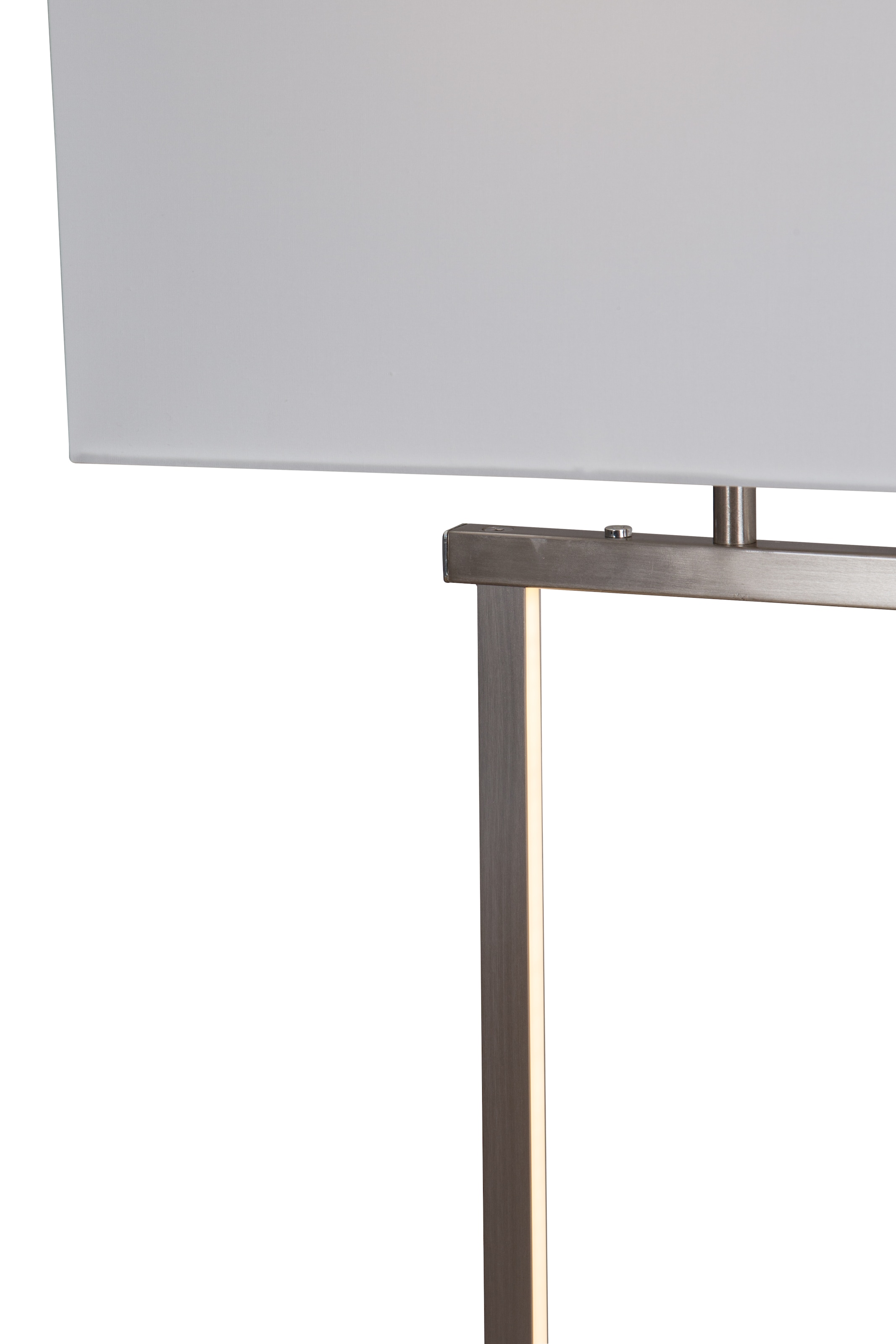 NOWA Stehlampe »SYDNEY«, Leuchtmittel E27 | Leuchtmittel wechselbar, Stehleuchte/Textil beige/dimmbar/getrennt schalt-dimmbar/Wohnzimmer