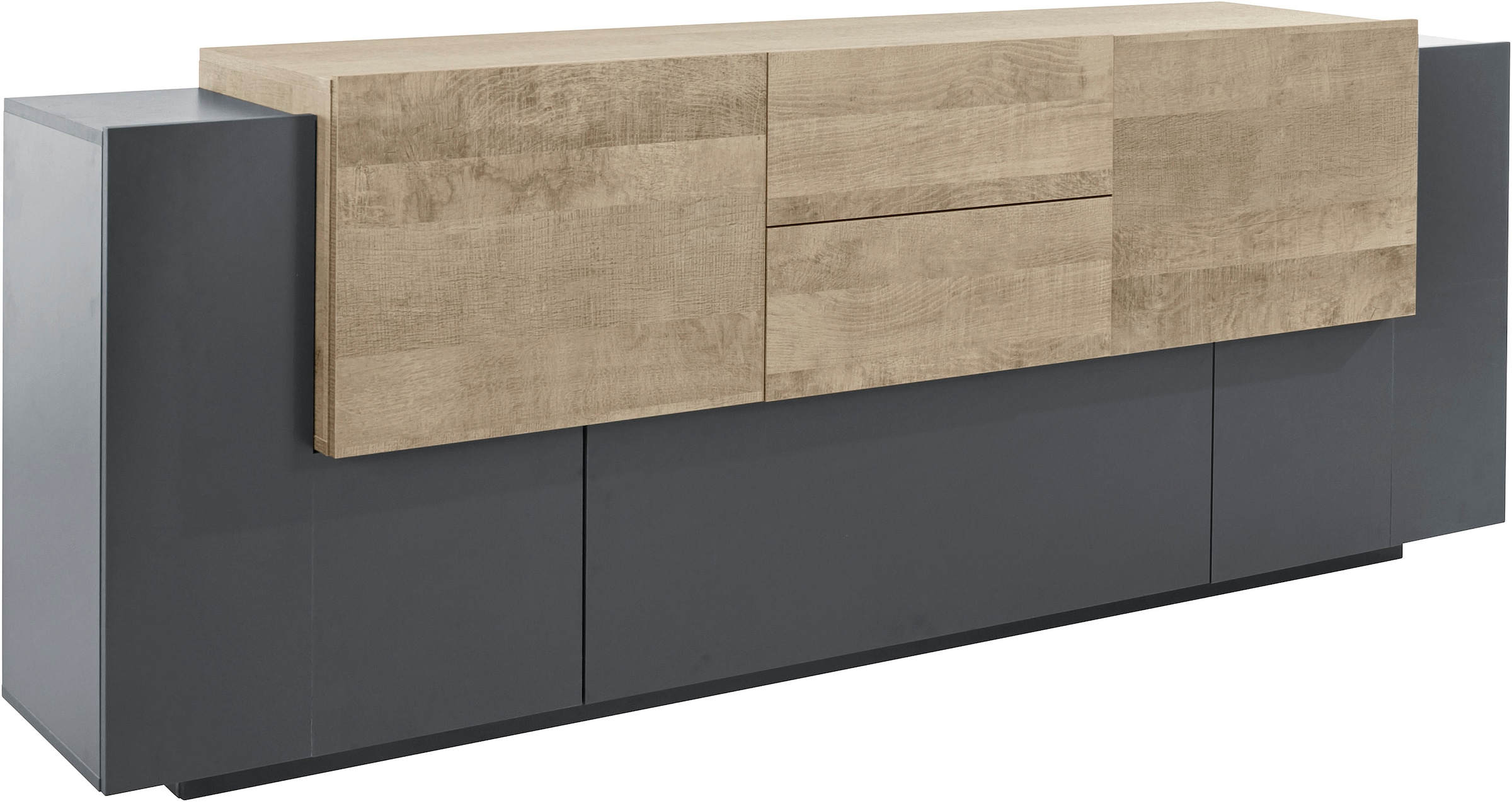 INOSIGN Sideboard "Coro, Kommode, Schrank, Kredenz, grifflos mit Einlegeböd günstig online kaufen