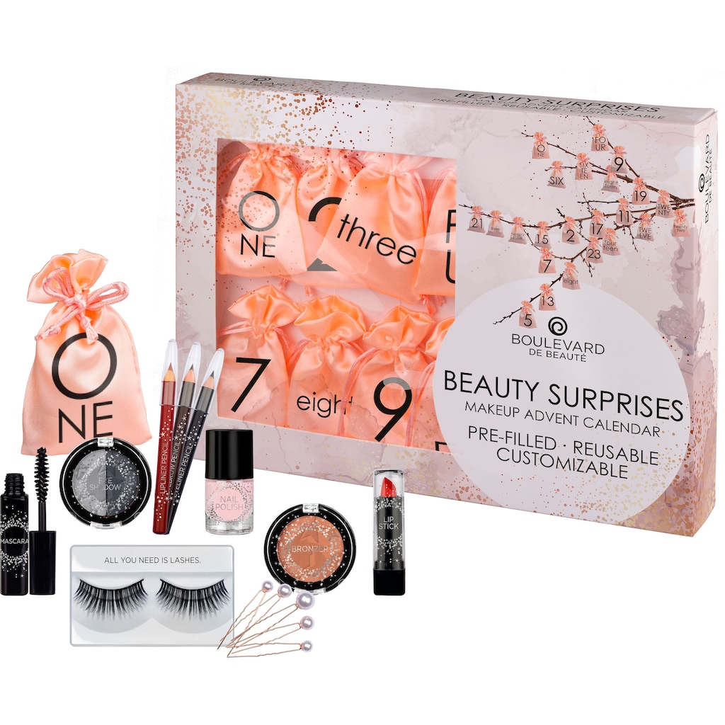 Boulevard de Beauté Adventskalender »Beauty Surprises - Makeup Advent Calendar«, für Erwachsene