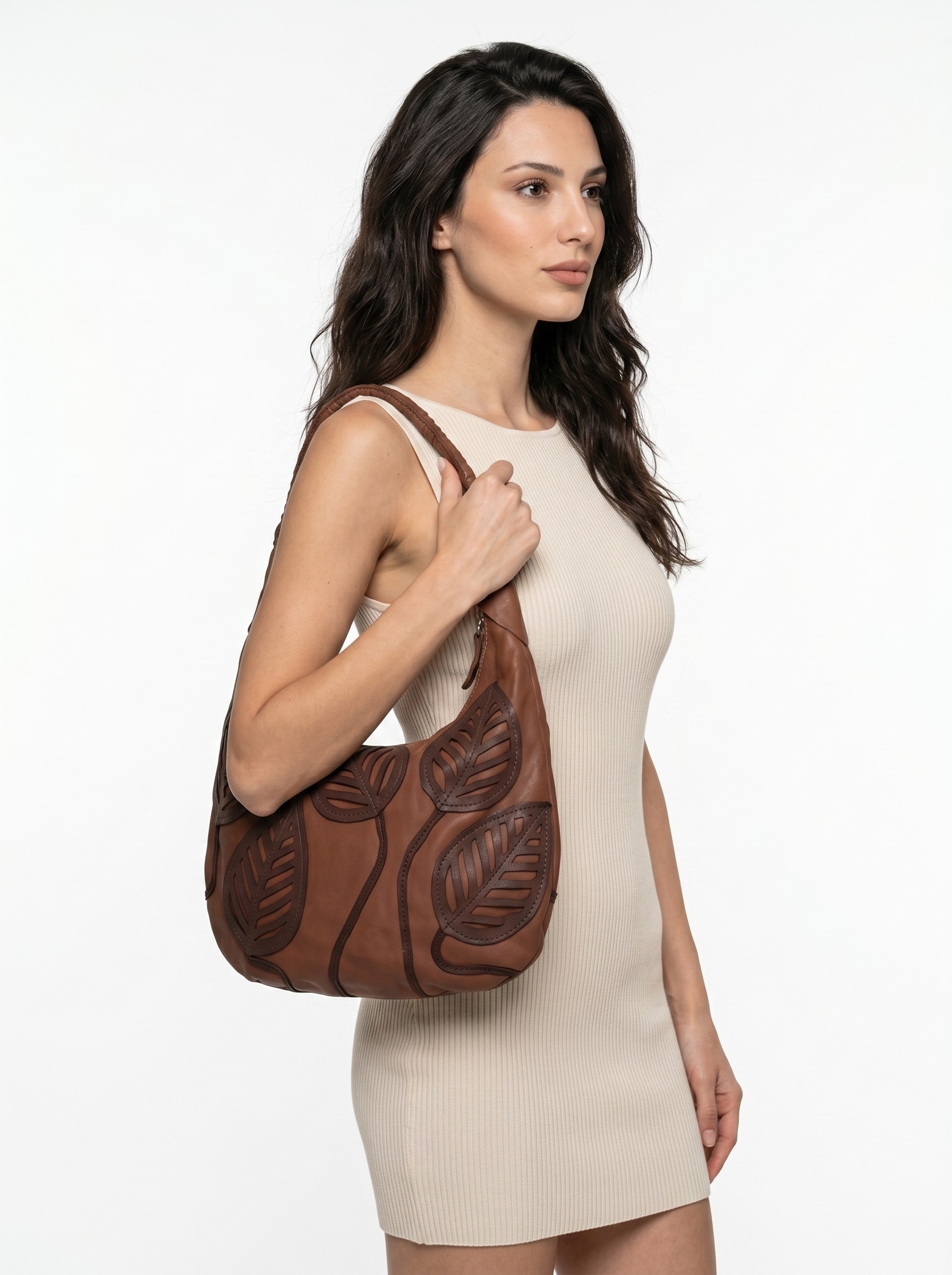 Samantha Look Shopper "SAMANTHA LOOK Damen echt Leder, Made in Italy" echt Leder, Made in Italy