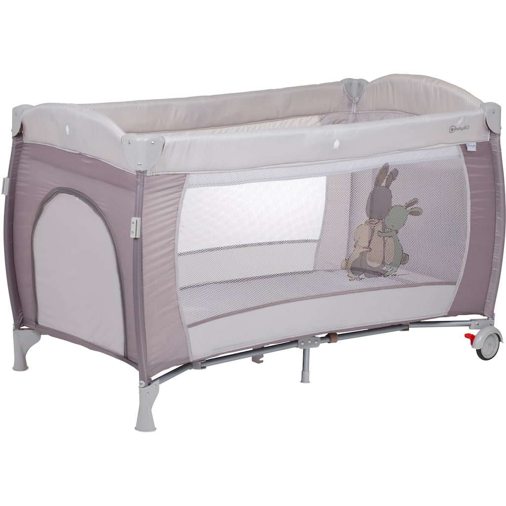 BabyGo Baby-Reisebett »Sleeper Deluxe, beige«