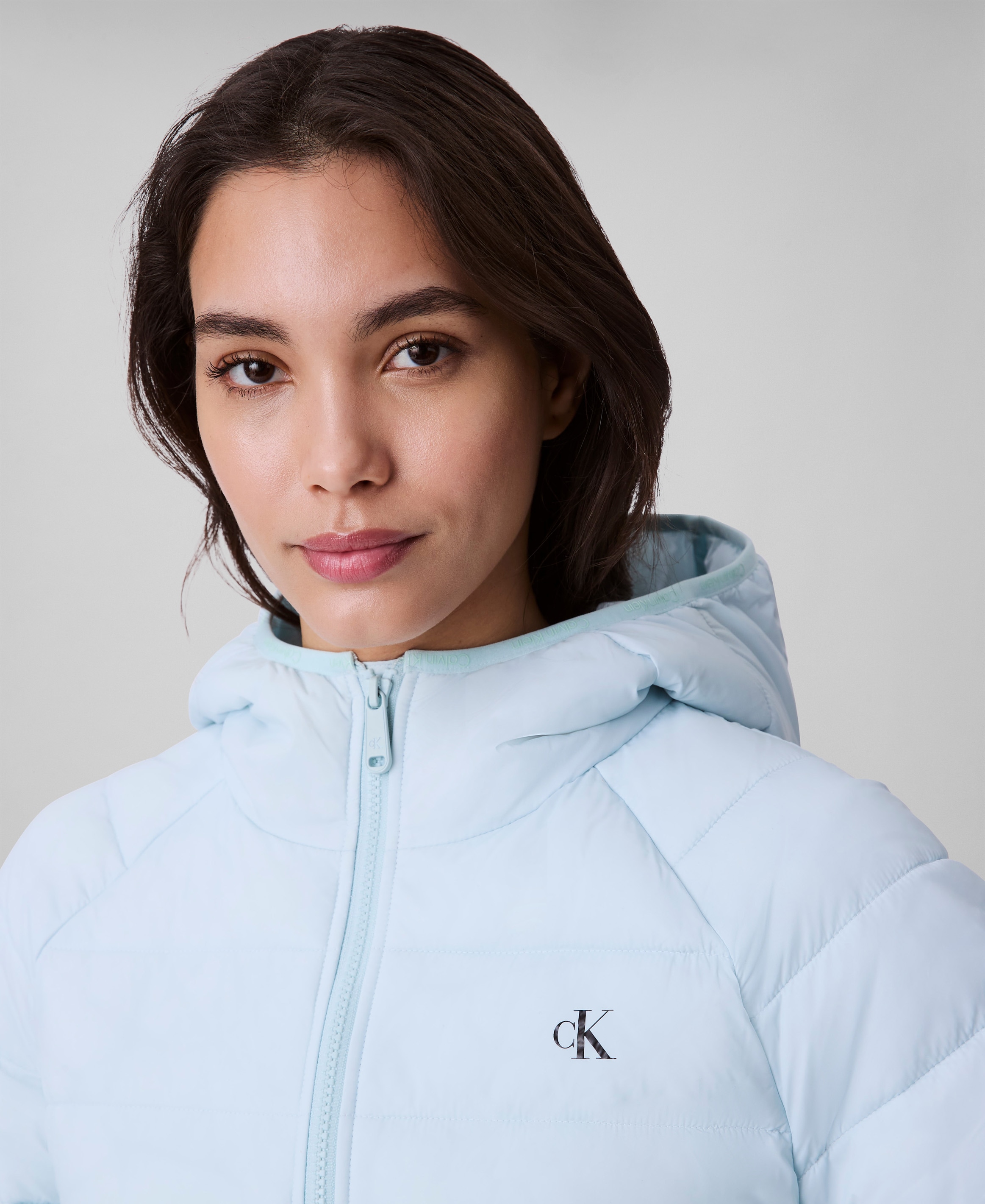 Calvin Klein Jeans Steppjacke »LGHTWGHT QLTD JCKT P«, mit Kapuze, Mit Rundhalsausschnitt
