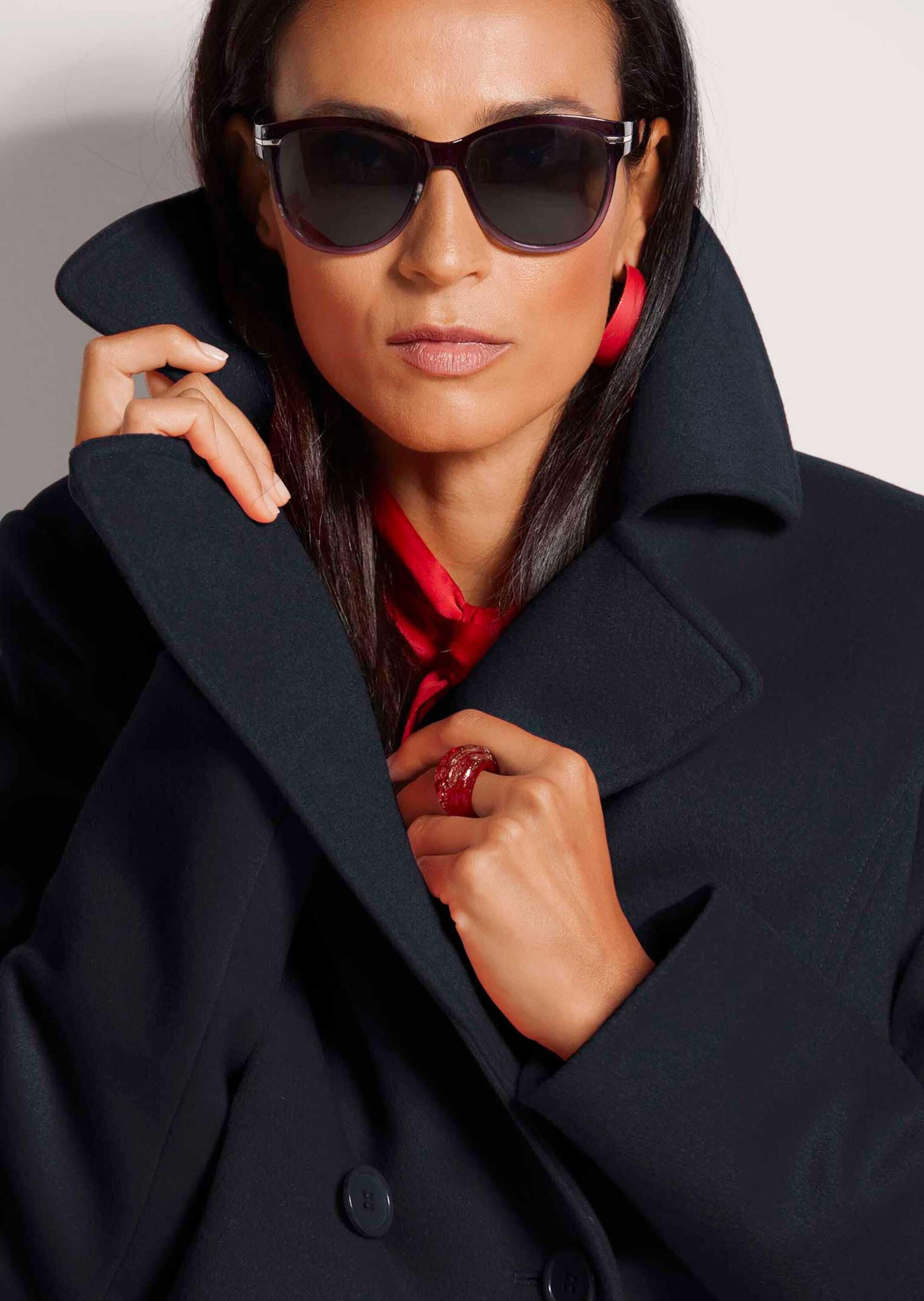 MADELEINE Kurzjacke »Caban Elegante Caban-Jacke mit Taschen«