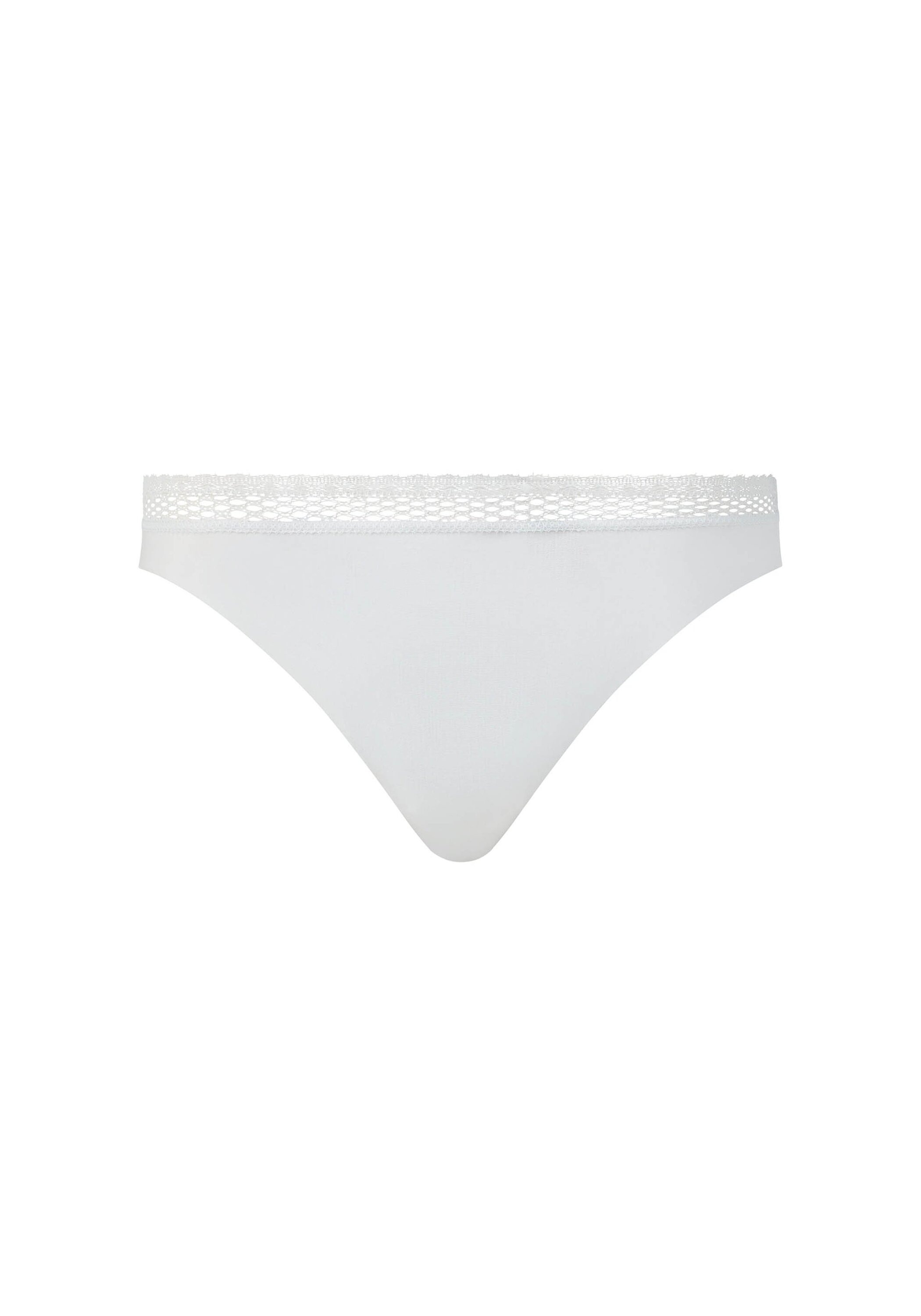 CHANTELLE Damen String "String Tanga Cozy Chic 1er Pack", Gr. S, weiß, Obermaterial: 80% Modal CMD. 20% Elasthan EL., Unterhosen