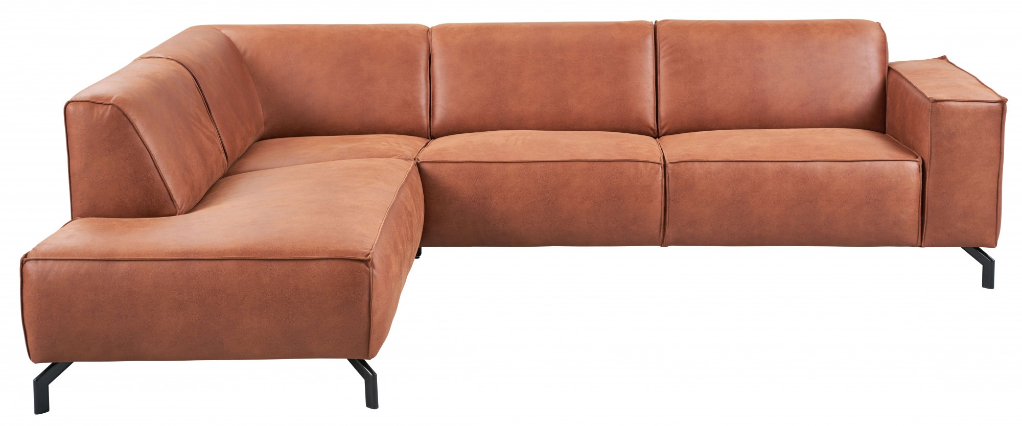 PLACES OF STYLE Ecksofa "Lorcan, Breite 275 cm, weiches Sitzgefühl" Massivh günstig online kaufen