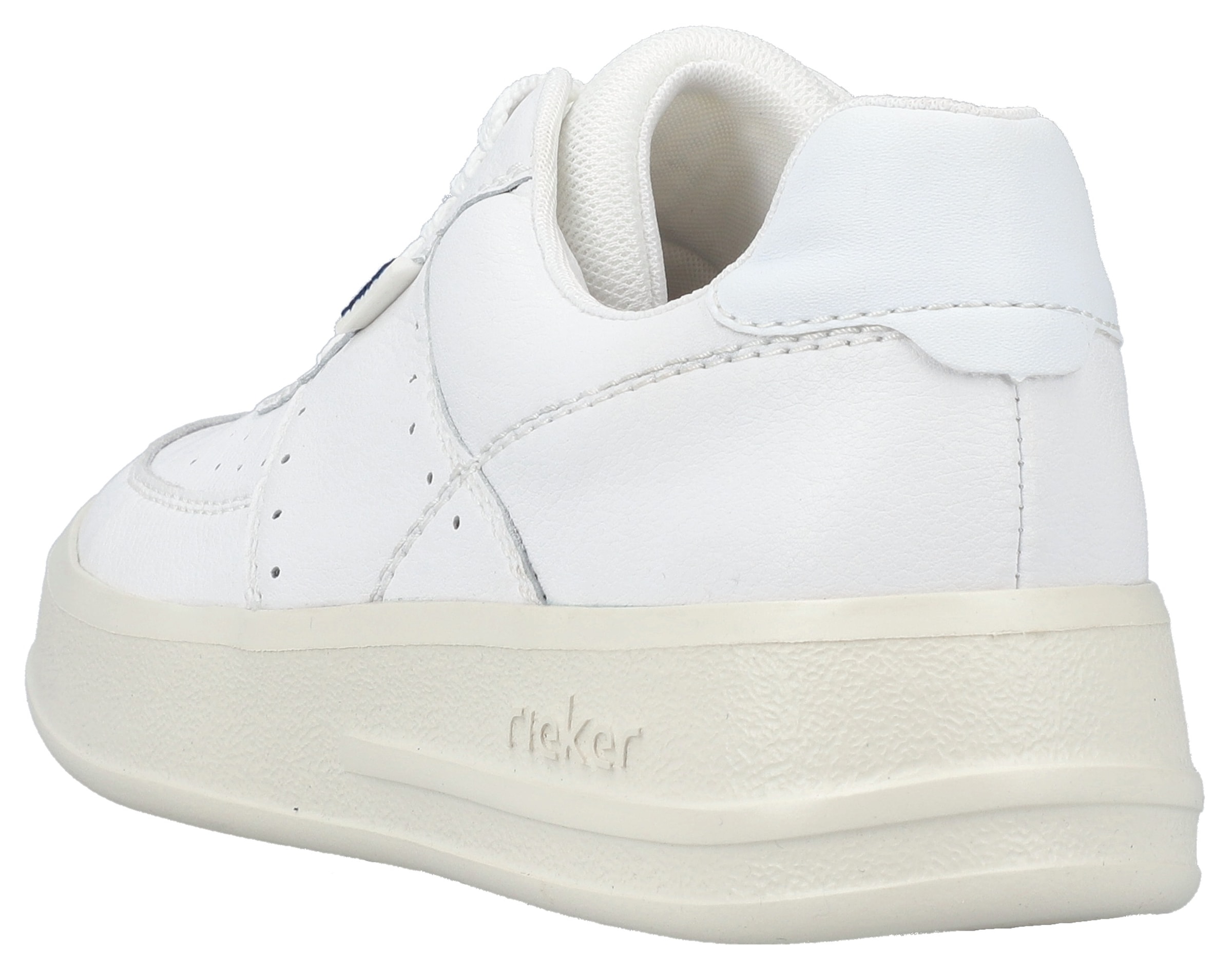 Rieker Plateausneaker, herausnehmbarer Soft-Innensohle, Freizeitschuh, Halbschuh, Schnürschuh