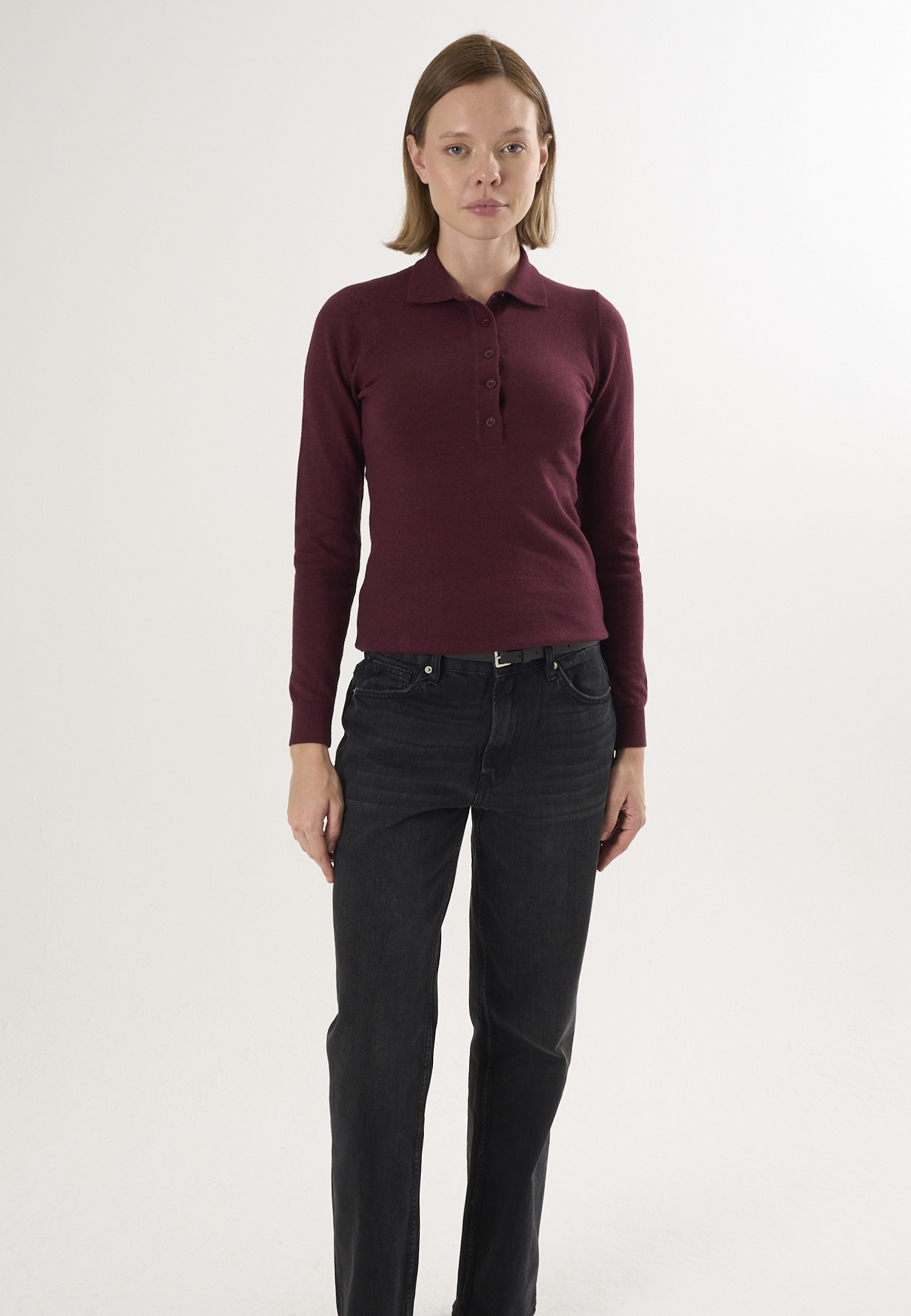 Felix Hardy Polokragenpullover "Pullover mit Rollkragen und Knöpfen" günstig online kaufen