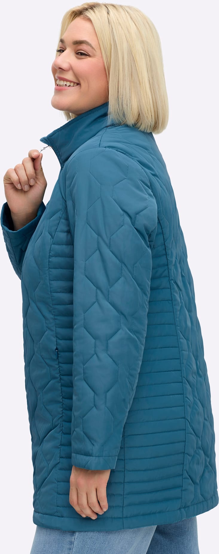 Sheego Steppjacke, ohne Kapuze