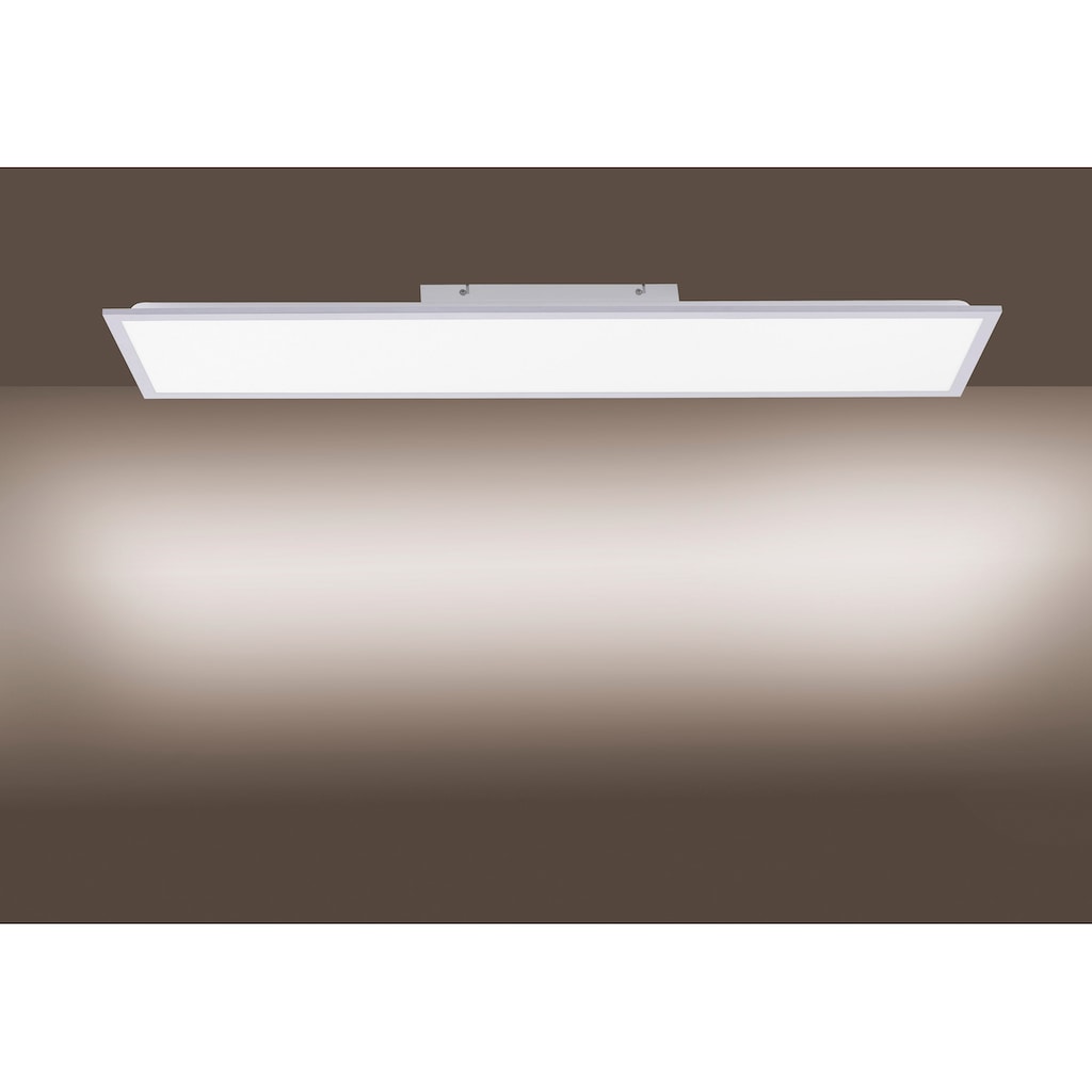 JUST LIGHT LED Panel »FLAT«, 1 flammig-flammig, LED Deckenleuchte, LED Deckenlampe