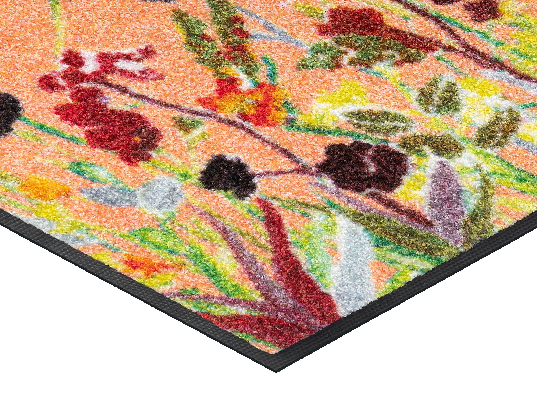 Motiv waschbar rutschhemmend, BAUR Blumen, »Wildflowers«, rechteckig, wash+dry | Fußmatte Schmutzfangmatte, by Kleen-Tex
