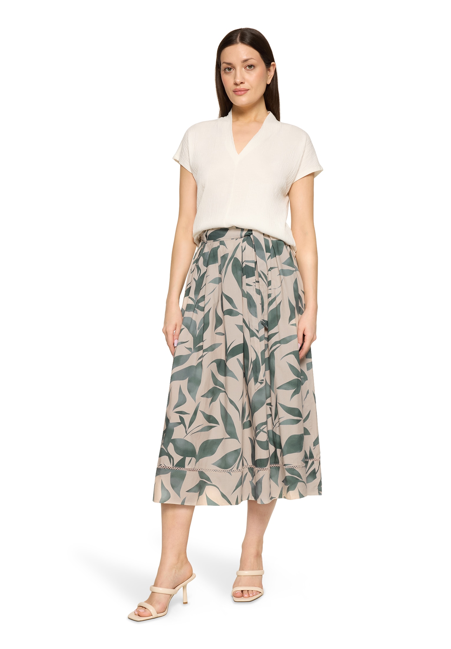 Betty&Co Midirock »Damen mit Print«