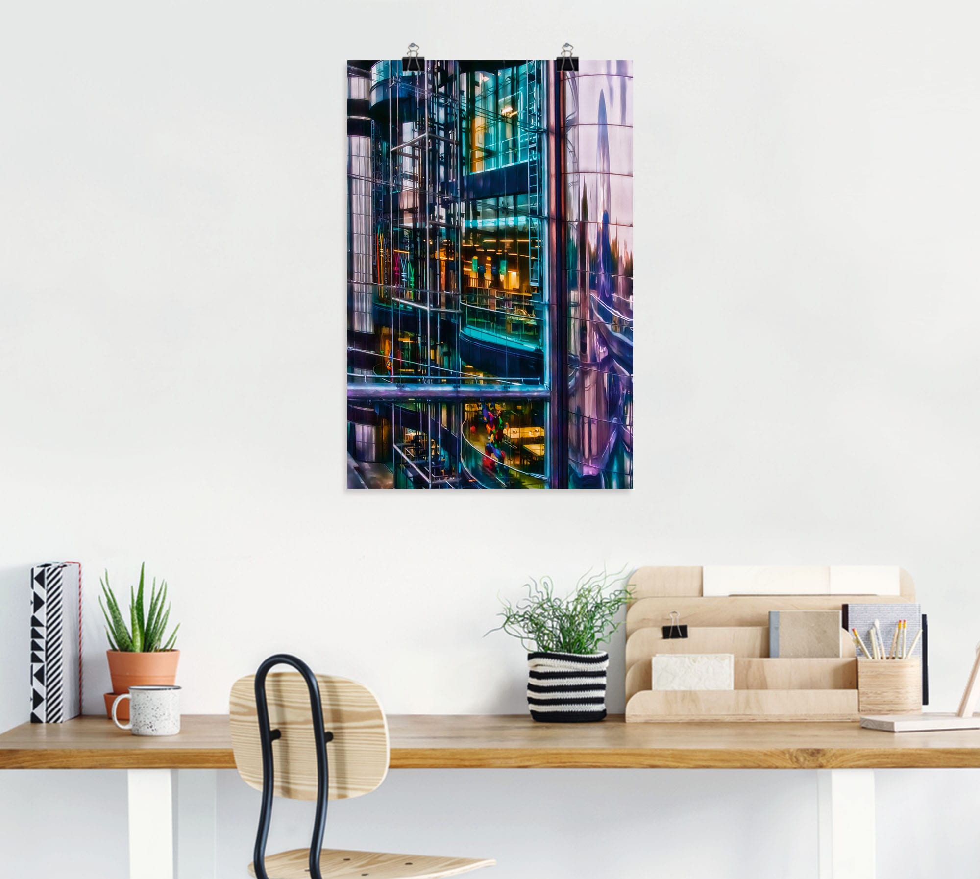 Artland Wandbild »Kunst und Wissenschaft«, Elemente der Architektur, (1 St.), als Alubild, Leinwandbild, Wandaufkleber oder Poster in versch. Größen