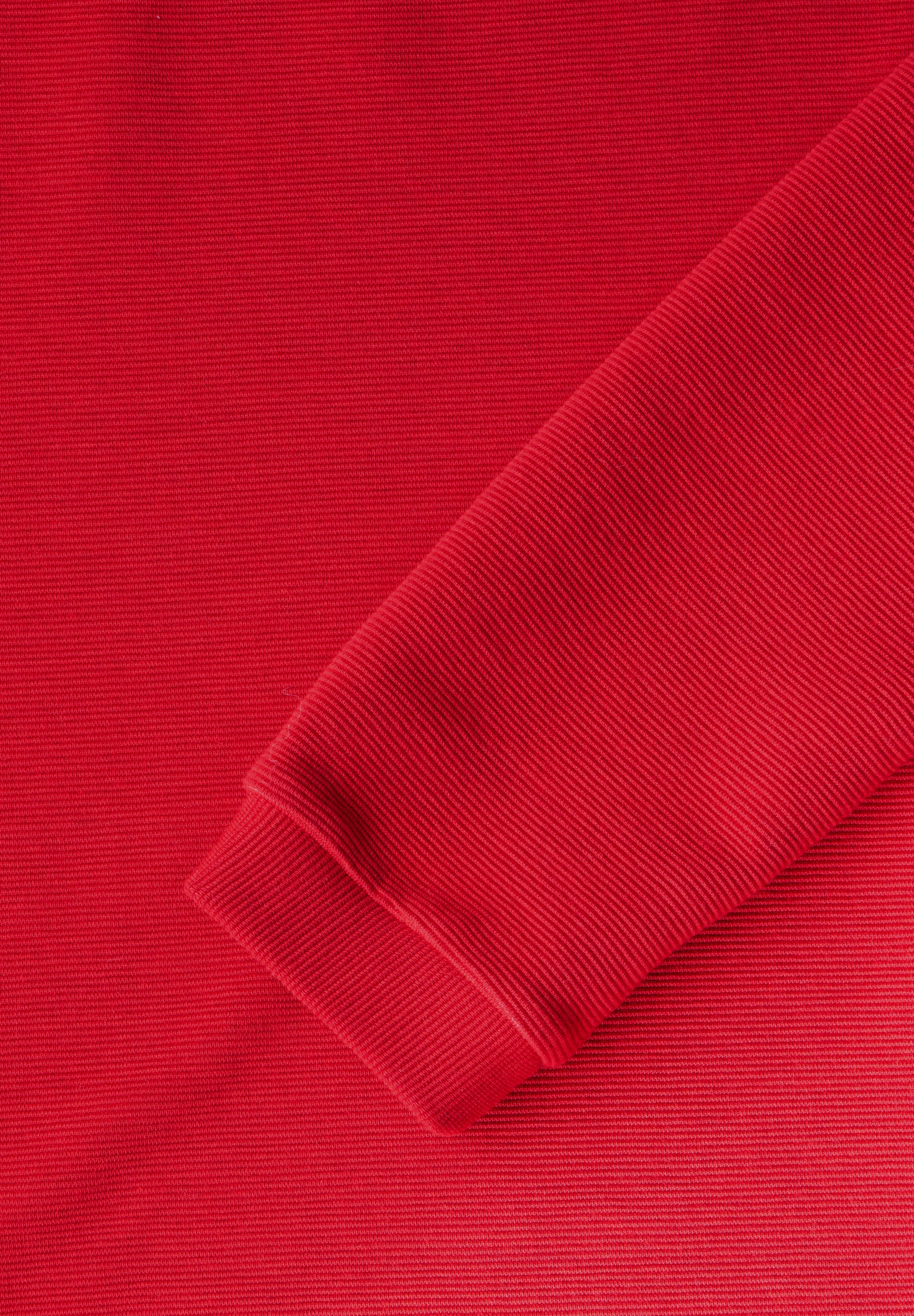 STREET ONE Langarmshirt, mit feinem Streifenmuster