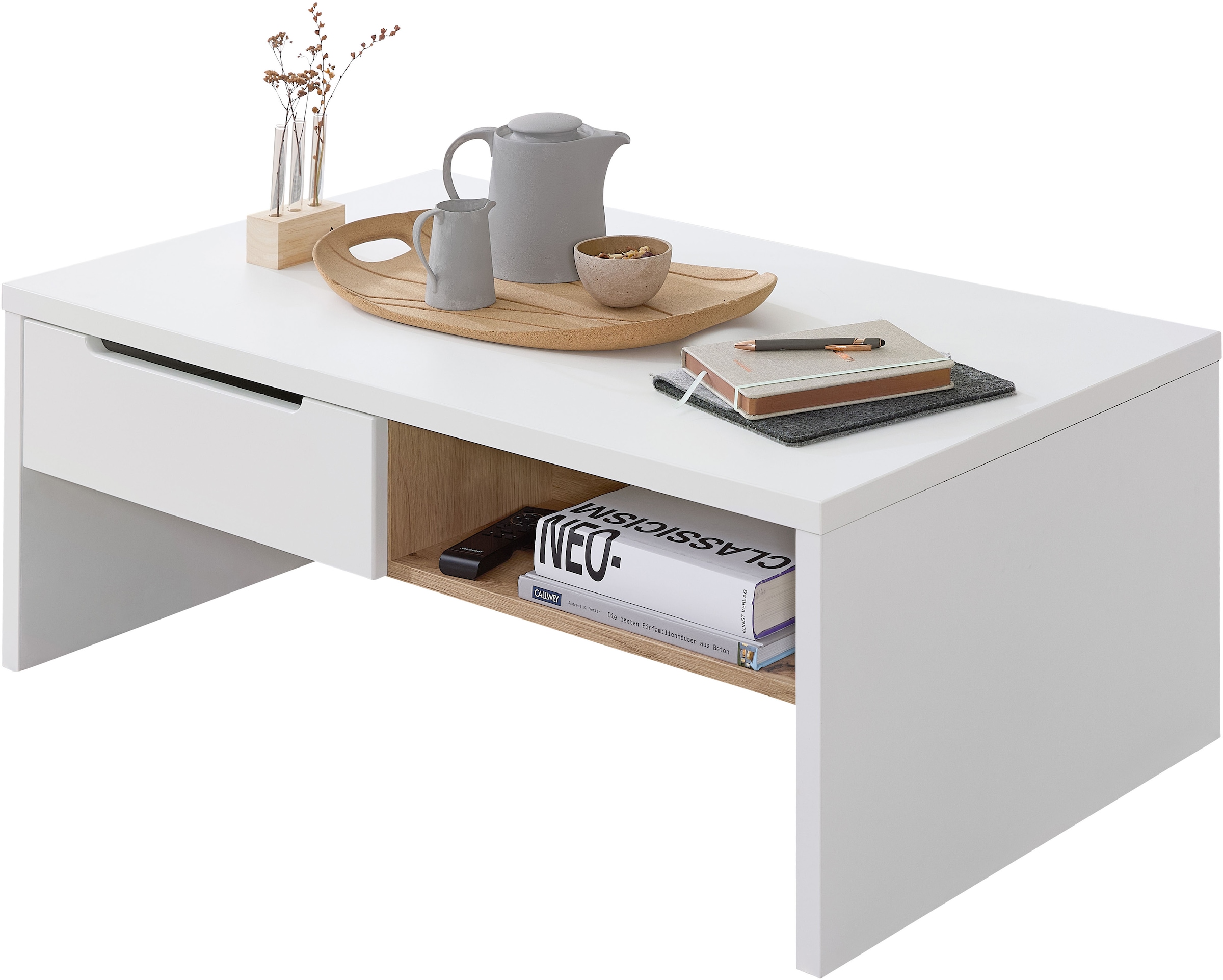 Innostyle Couchtisch "Memphis Couchtisch,110x40x65 cm (B/H/T)", (1 St.), 2 günstig online kaufen