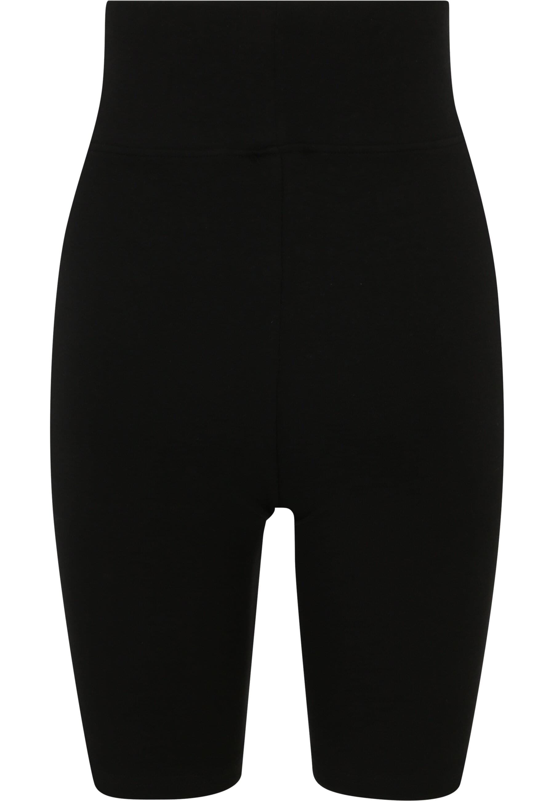 URBAN CLASSICS Stoffhose »Urban Classics Damen Ladies High Waist Cycle Shorts 2-Pack«, (1 tlg.)
