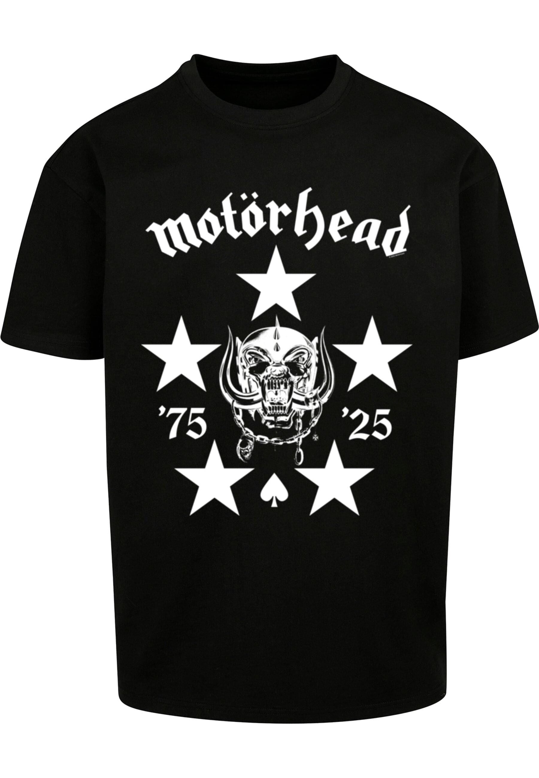 Merchcode T-Shirt "Merchcode Motorhead - 50 Years BMG Logo Heavy Oversize T günstig online kaufen
