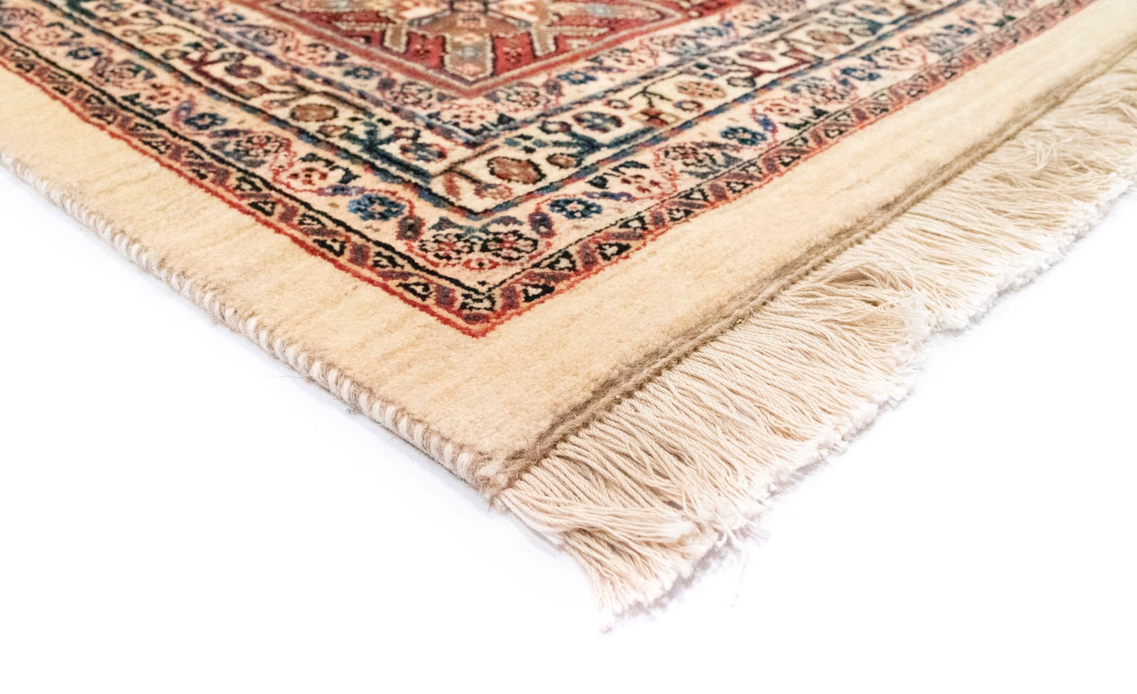 morgenland Wollteppich »Ghashghai Teppich handgeknüpft beige«, rechteckig, handgeknüpft