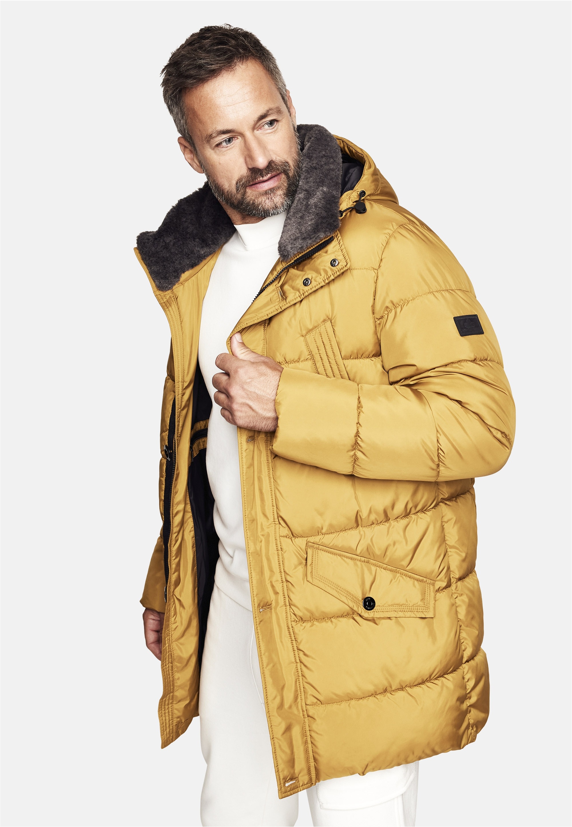 New Canadian Steppjacke, mit abnehmbarem Innenkragen