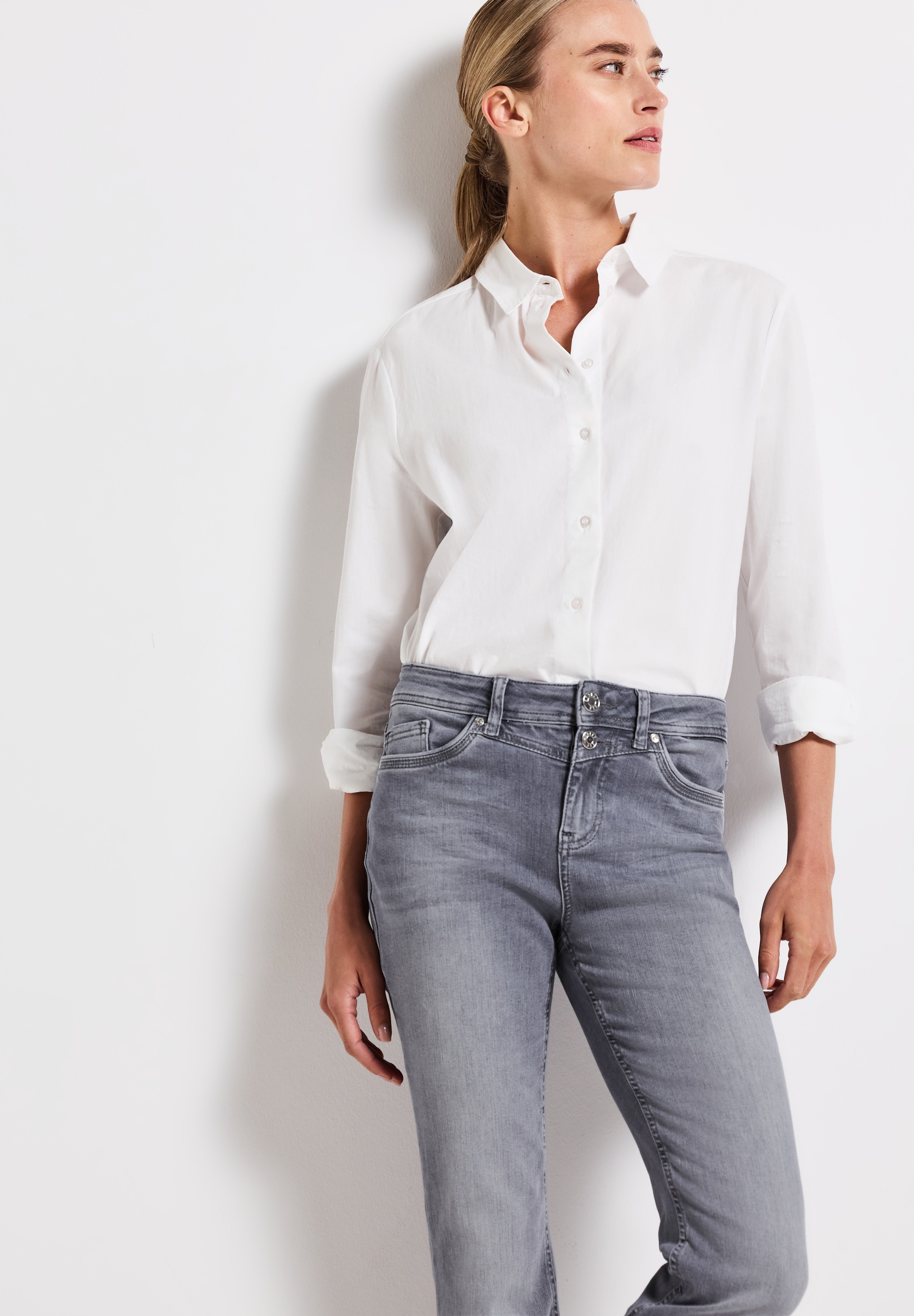 STREET ONE Bootcut-Jeans, im 5-Pocket-Style