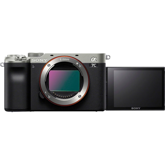 Sony Systemkamera »A7C«, 24,2 MP, 4K Video, 5-Achsen Bildstabilisierung, NFC,  Bluetooth, nur Gehäuse | BAUR