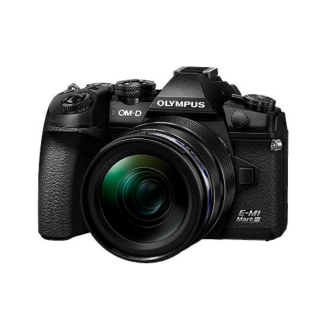 Olympus Systemkamera »E-M1 Mark III 1240mm Kit blk/blk«, 21,8 MP, WLAN (WiFi)-Bluetooth
